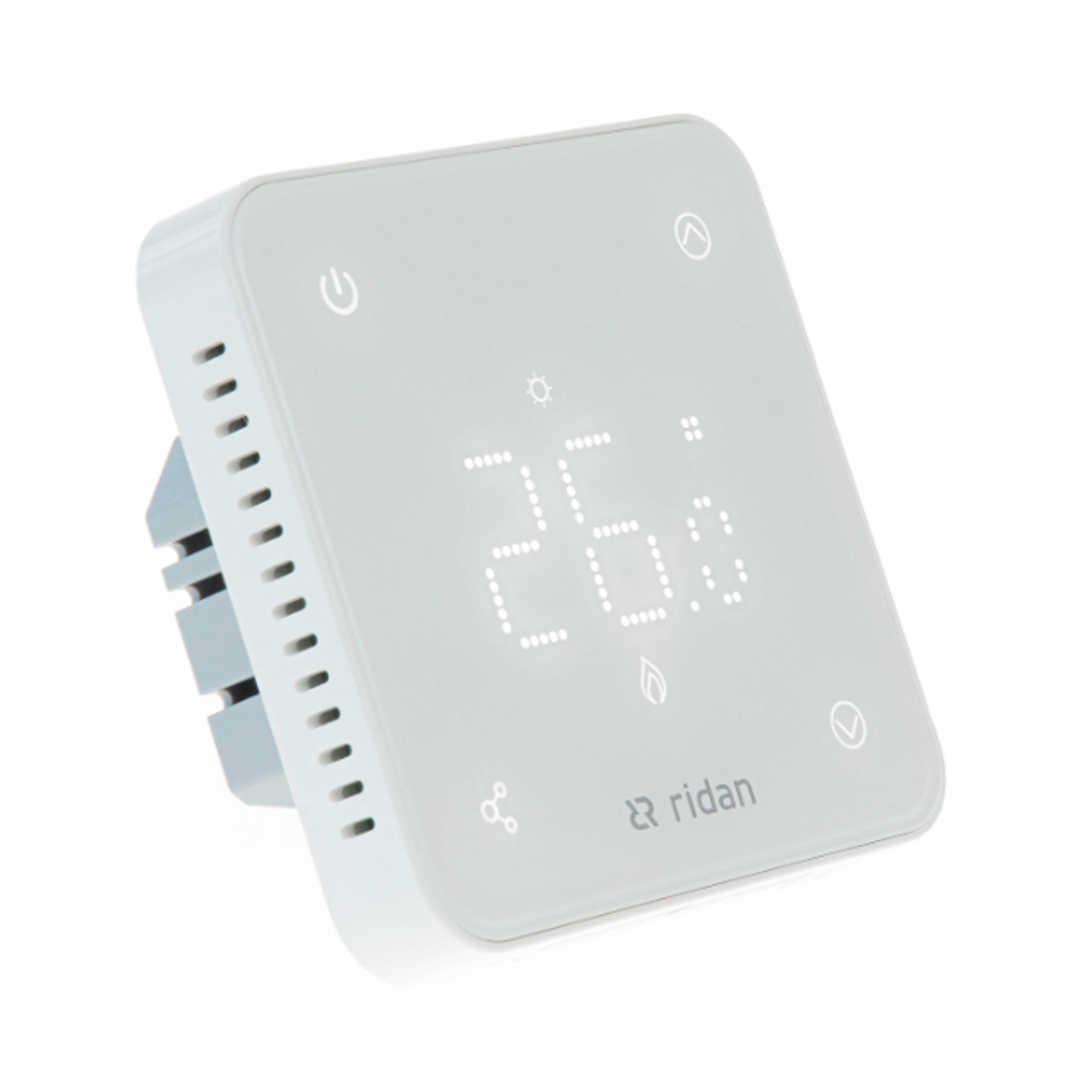 Термостат комнатный Ридан RSmart-F 230 В встраиваемый Wi-Fi белый 088L1140R