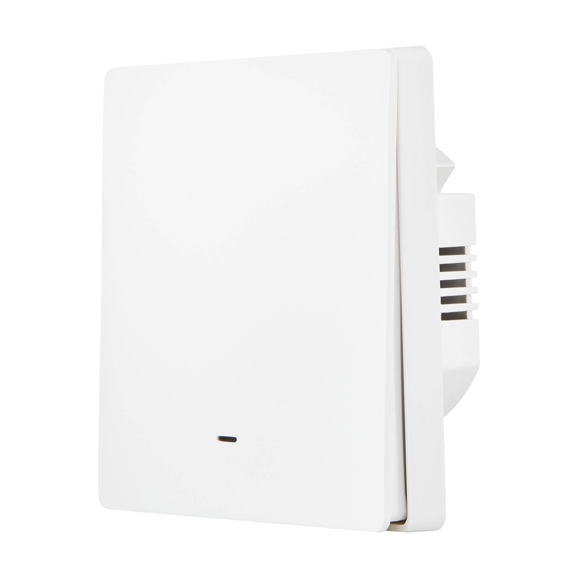 Выключатель умный HOMMYN SWZBNN01W Zigbee 1 клавиша без нейтрали SWZBNN01W