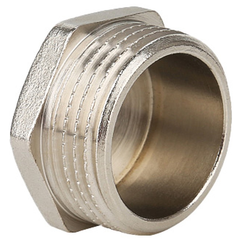 Заглушка латунная Gappo НР 1 никелированная G1002.06