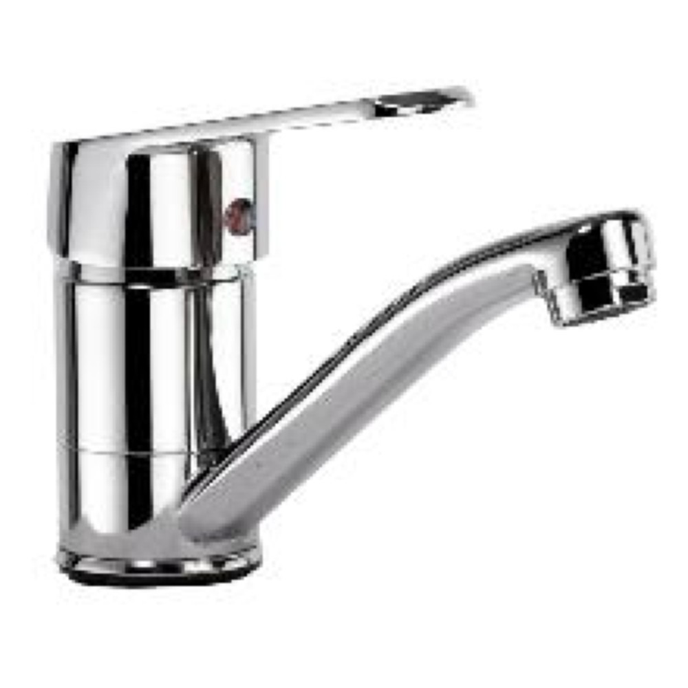 Смеситель для кухни АМУР L5102 40 мм излив 15 см под гайку хром BY 3069Z