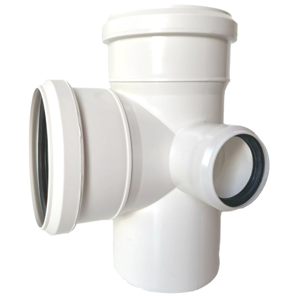 Крестовина двухплоскостная бесшумная Синикон Comfort 110x110x50x50 мм 87° белая 1671174