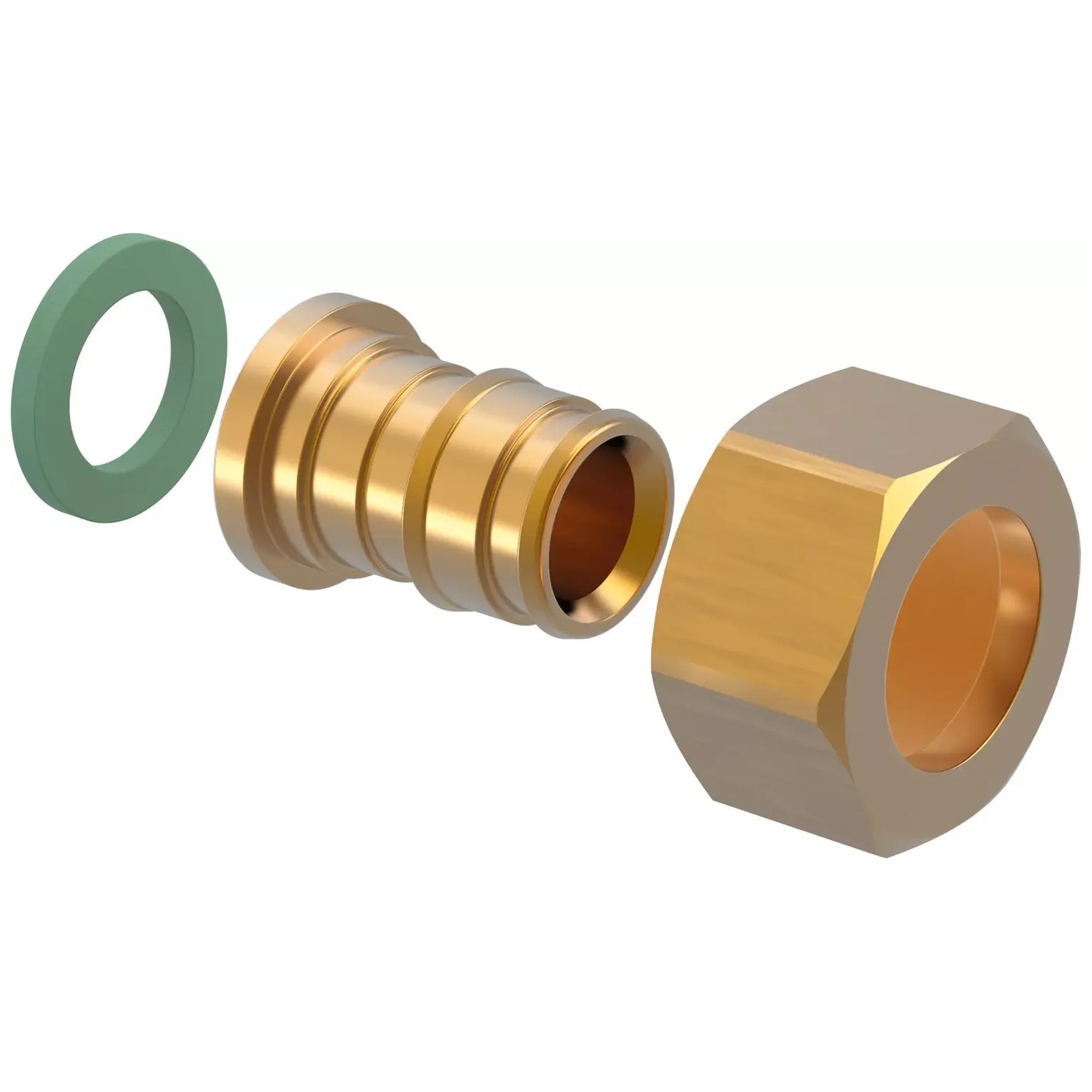 Тройник редукционный Uponor Q&E PPSU 32x25x25 мм 1008700