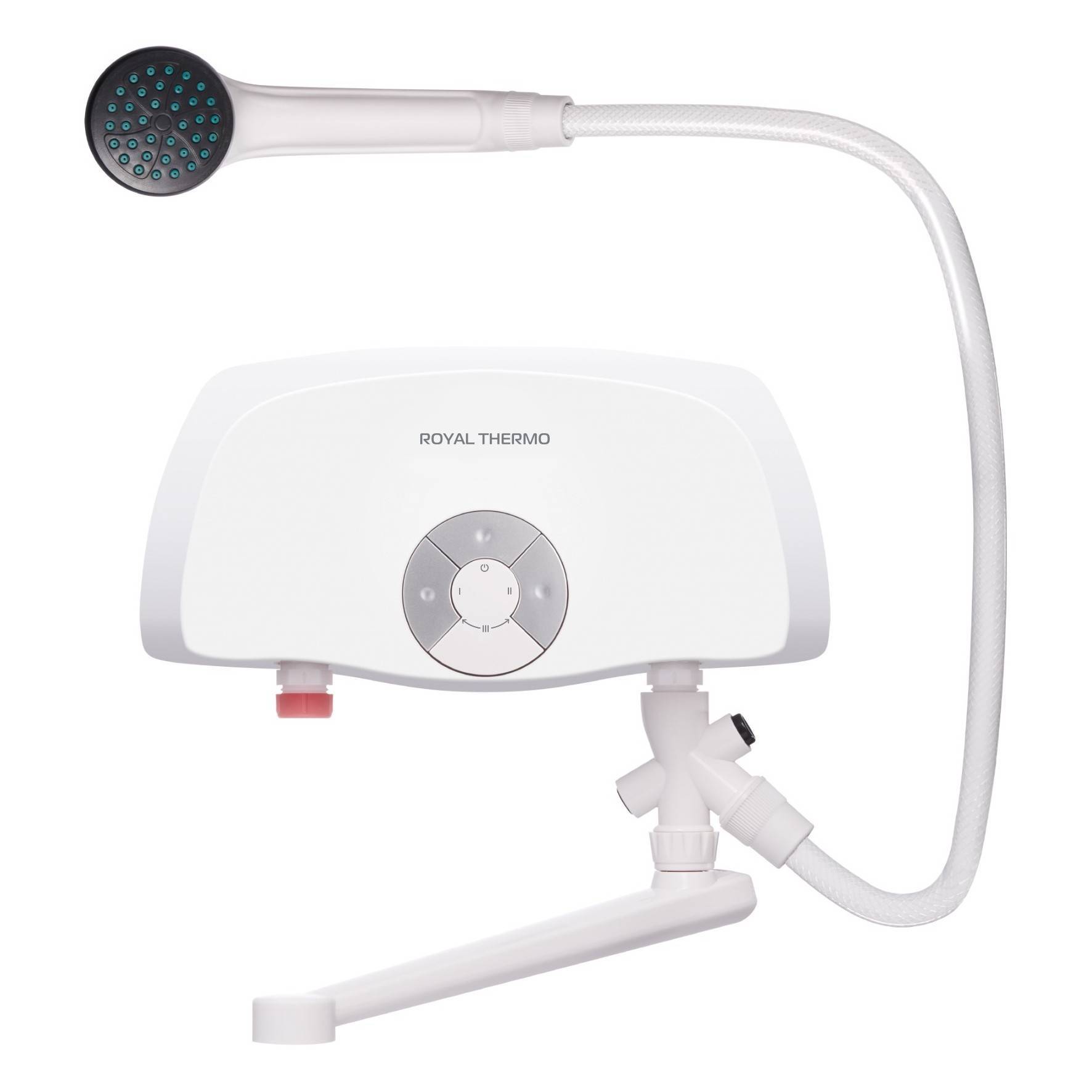 Водонагреватель проточный электрический Royal Thermo SmartFix TS 5.5 кВт кран и душ 1588906