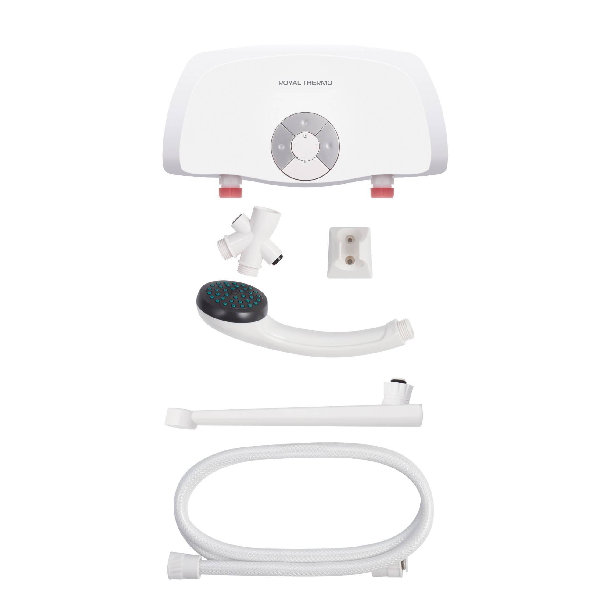 Водонагреватель проточный электрический Royal Thermo SmartFix TS 5.5 кВт кран и душ 1588906