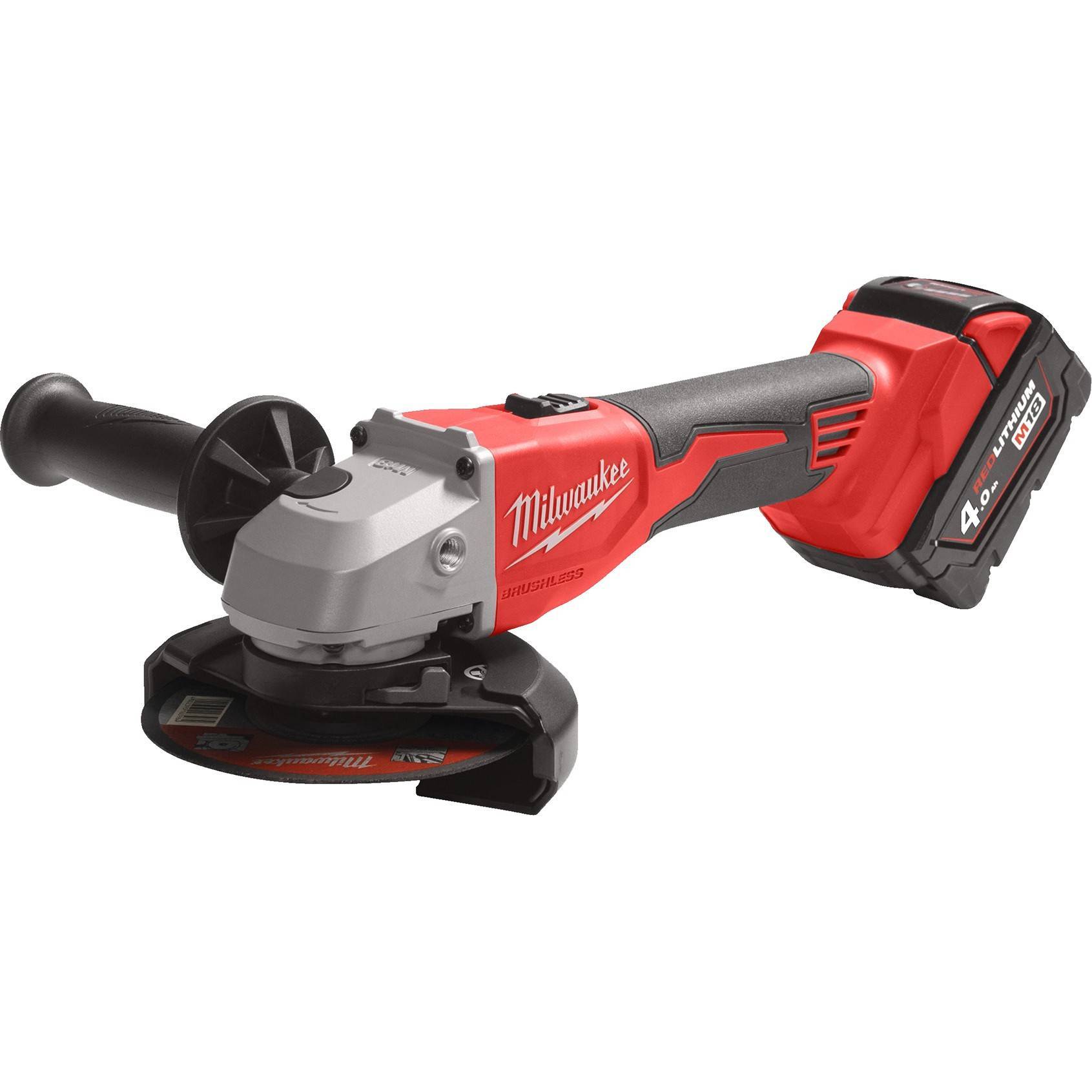Угловая шлифовальная машина аккумуляторная Milwaukee M18 BLSAG125X-402X 125 мм M18 BLSAG125X-402X