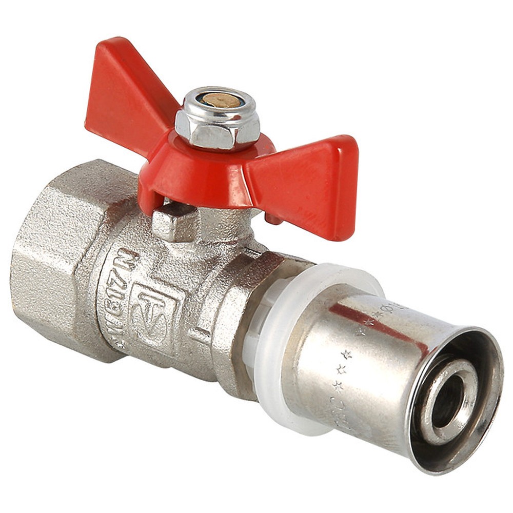 Кран шаровый пресс VALTEC VT.242.N 16 мм x 1/2 ВР VT.242.N.0416