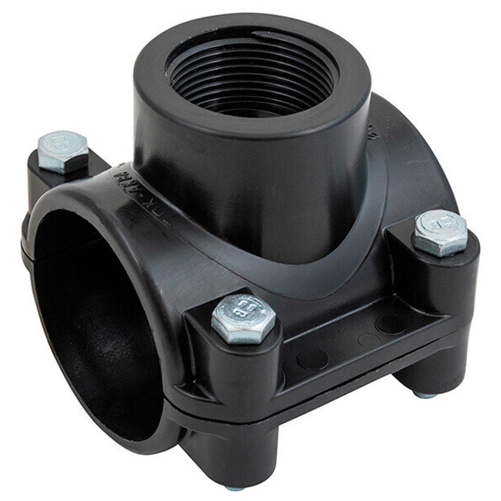 Седелка ПНД компрессионная ТПК-АКВА 63х1 1/4 ВР 3000063114