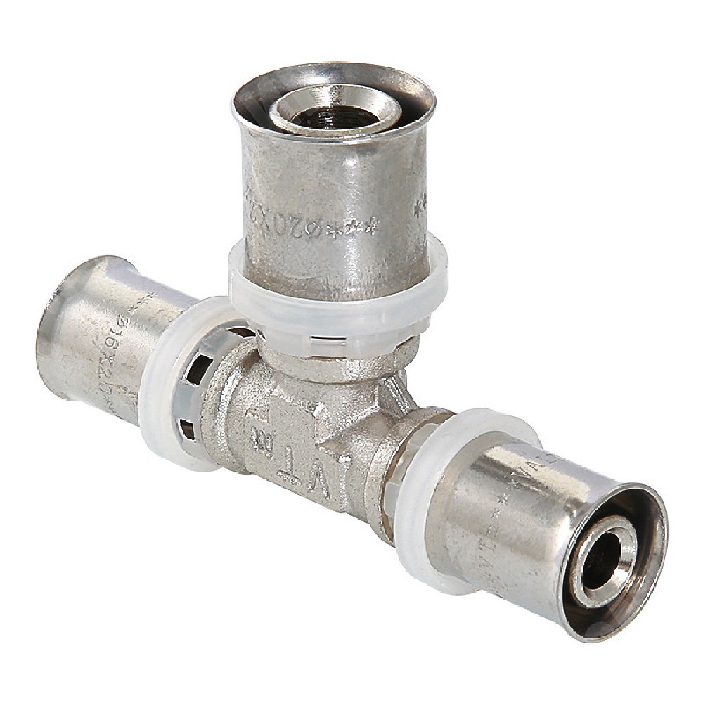 Тройник пресс VALTEC 26х16х26 мм VTm.231.N.261626