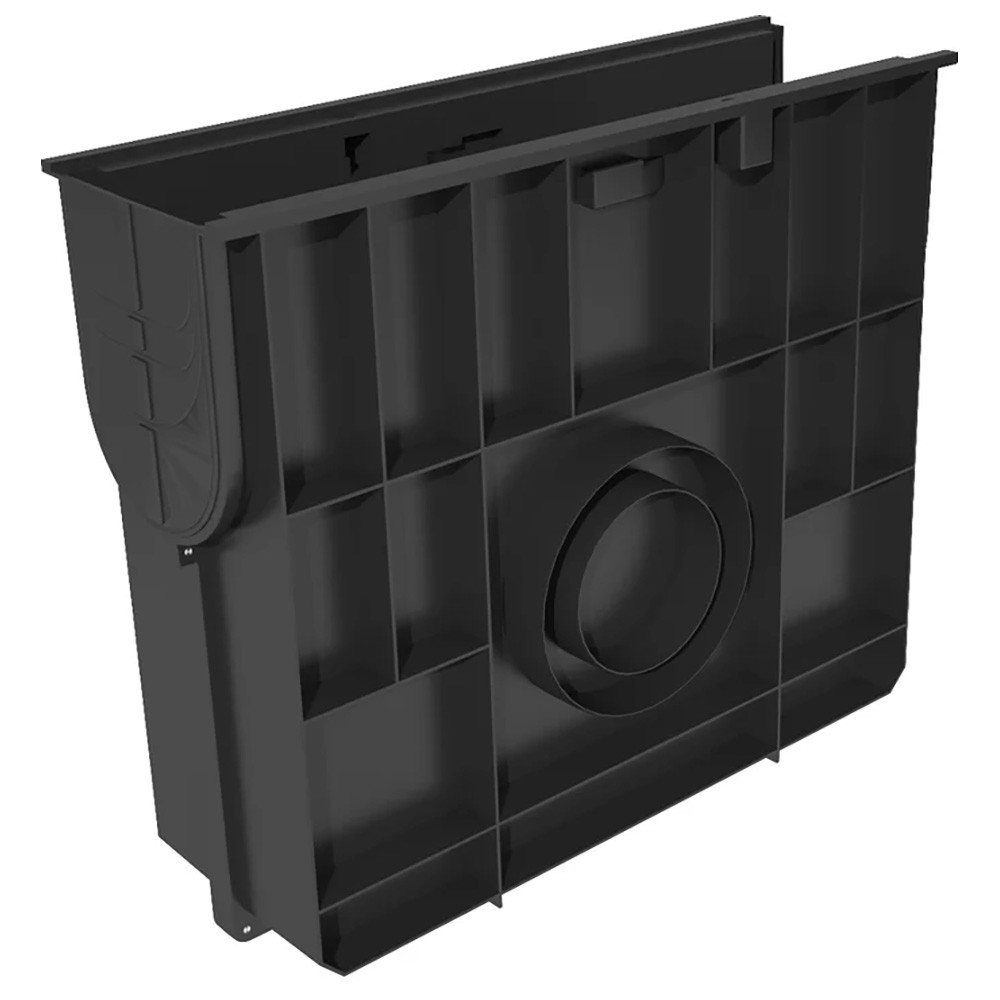 Пескоуловитель пластиковый Gidrolica Standart DN100 500x160x420 мм 808