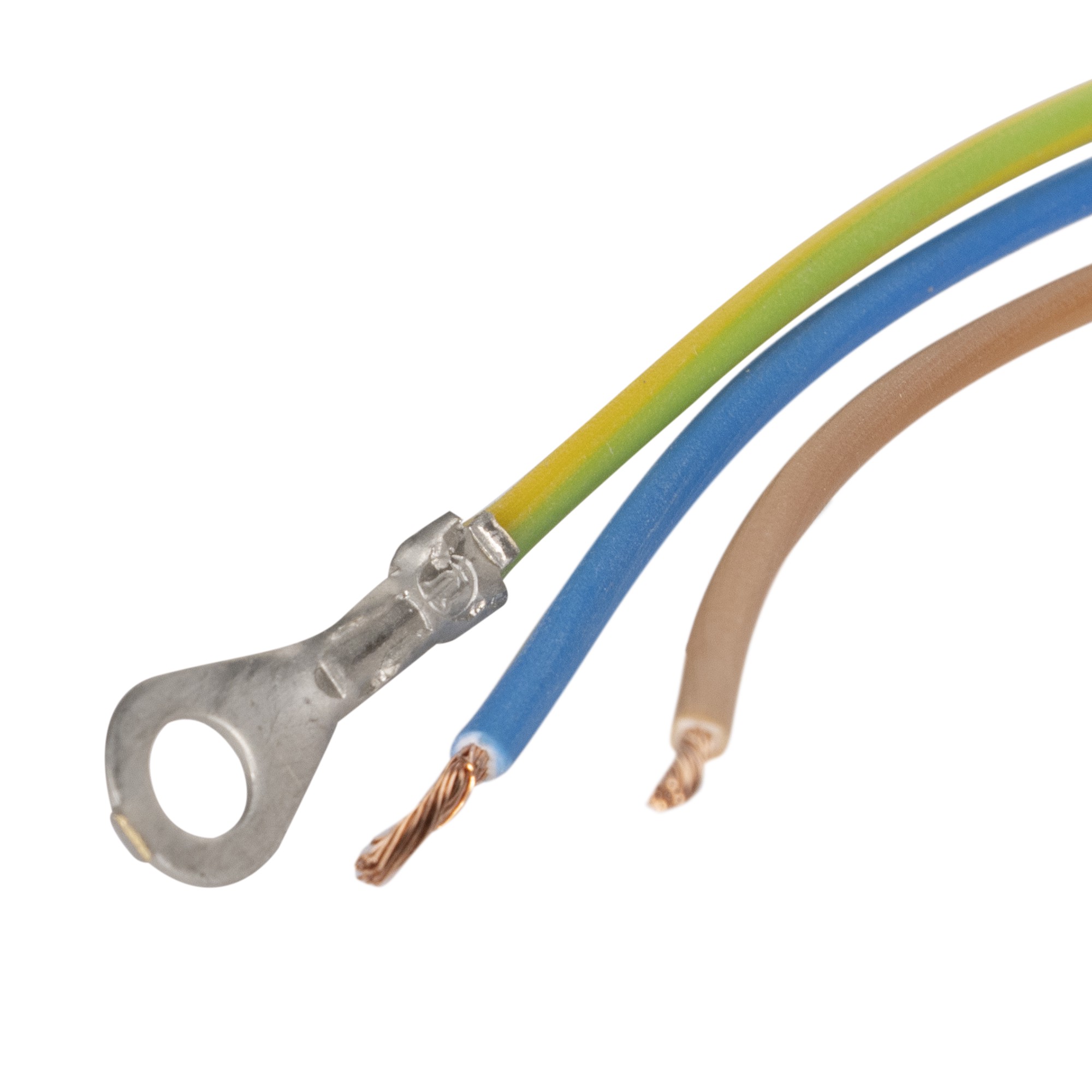 Шнур питания ПВС-ВП 2х0.75+1х0.75 с евровилкой 1.4 м белый RAL 9016 1163937