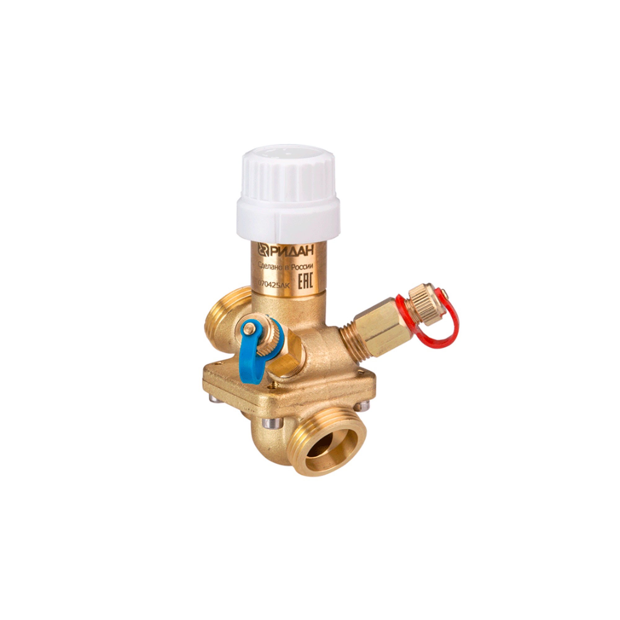 Клапан балансировочный автоматический Ридан AQT-R3 DN32 с ниппелями 003Z1804R3