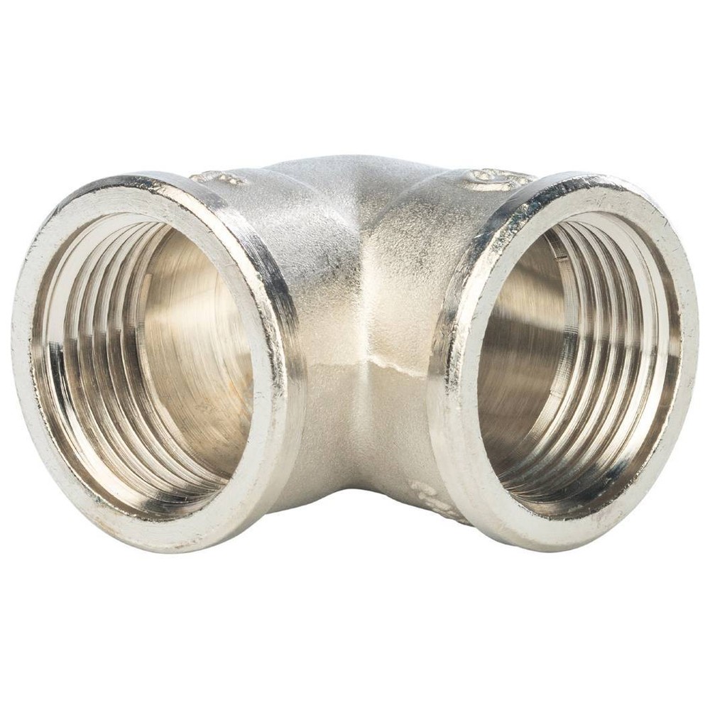 Угольник латунный никелированный STOUT 1 ВВ SFT-0014-000001