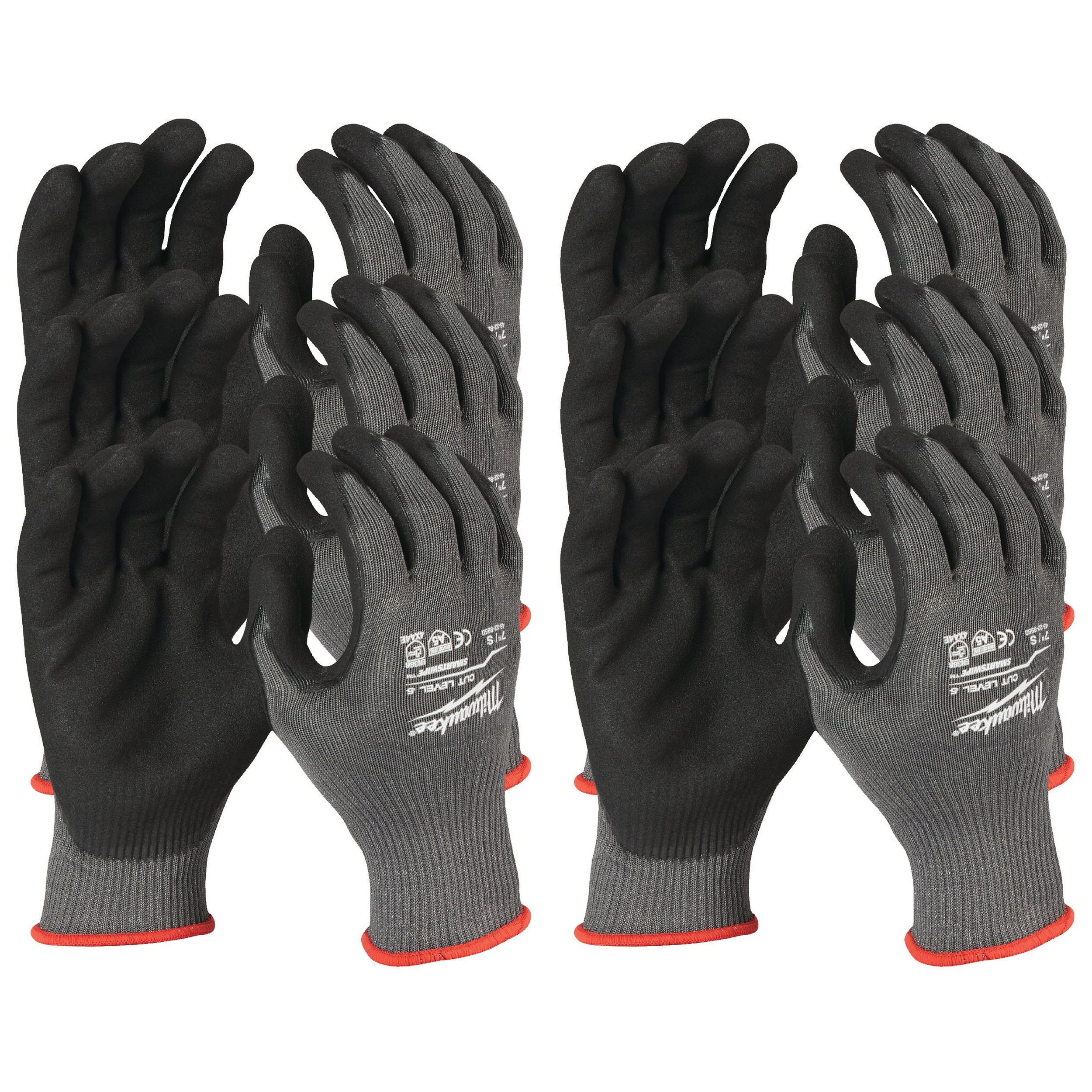 Перчатки защитные Milwaukee Cut Level 5/E размер M/8 (12 пар) 4932471426