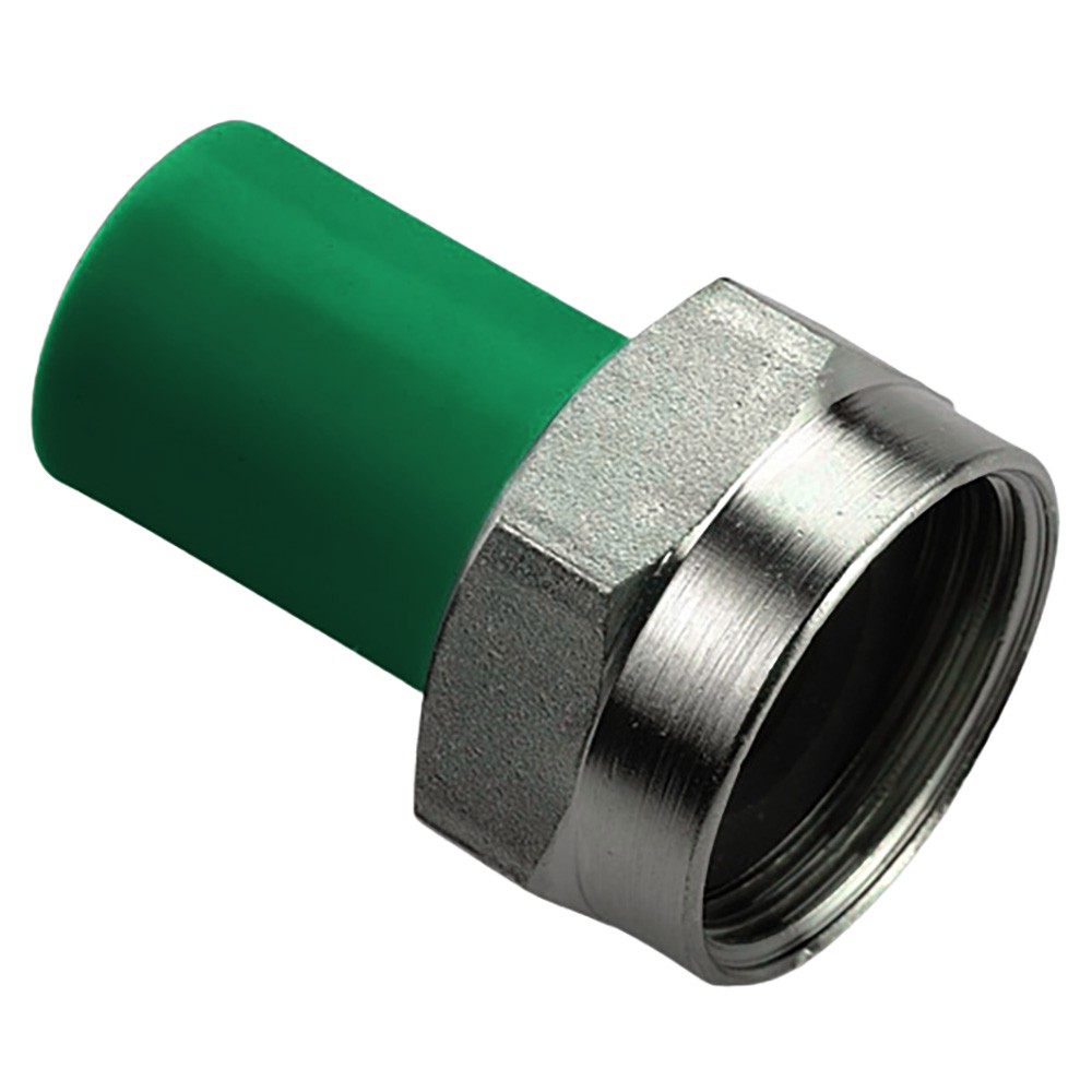 Бурт полипропиленовый с накидной гайкой AntiFire D32-1 1/4 Green 034001 НС-1770691