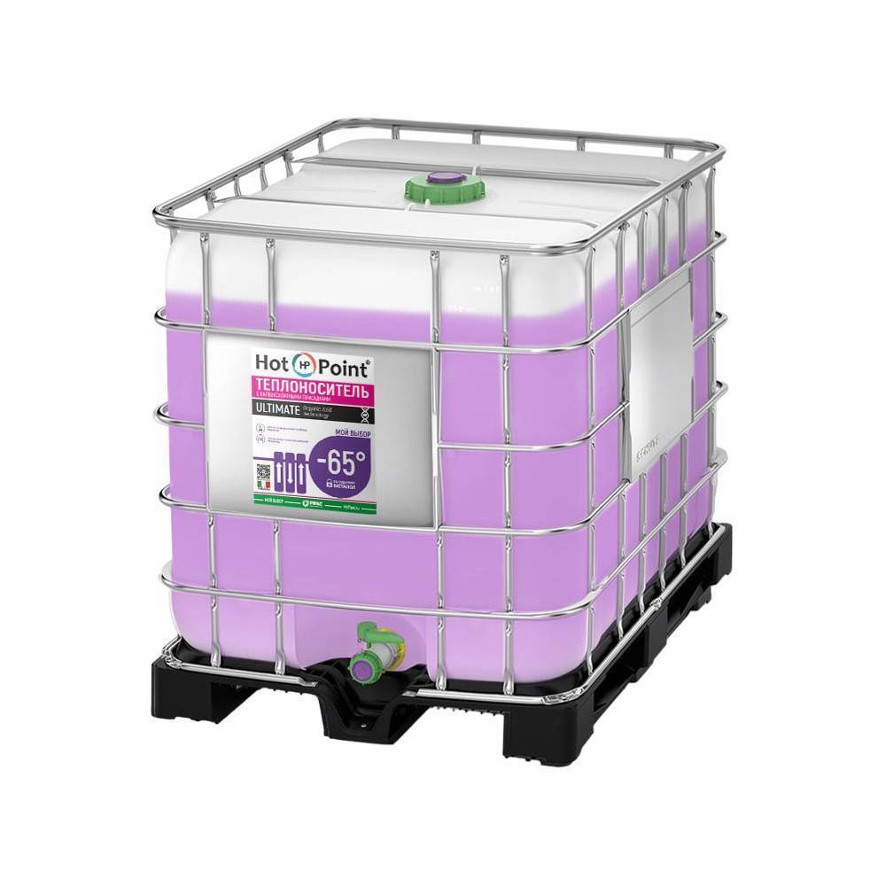 Теплоноситель HotPoint 65 ULTIMATE на основе этиленгликоля 1000 кг 1445763