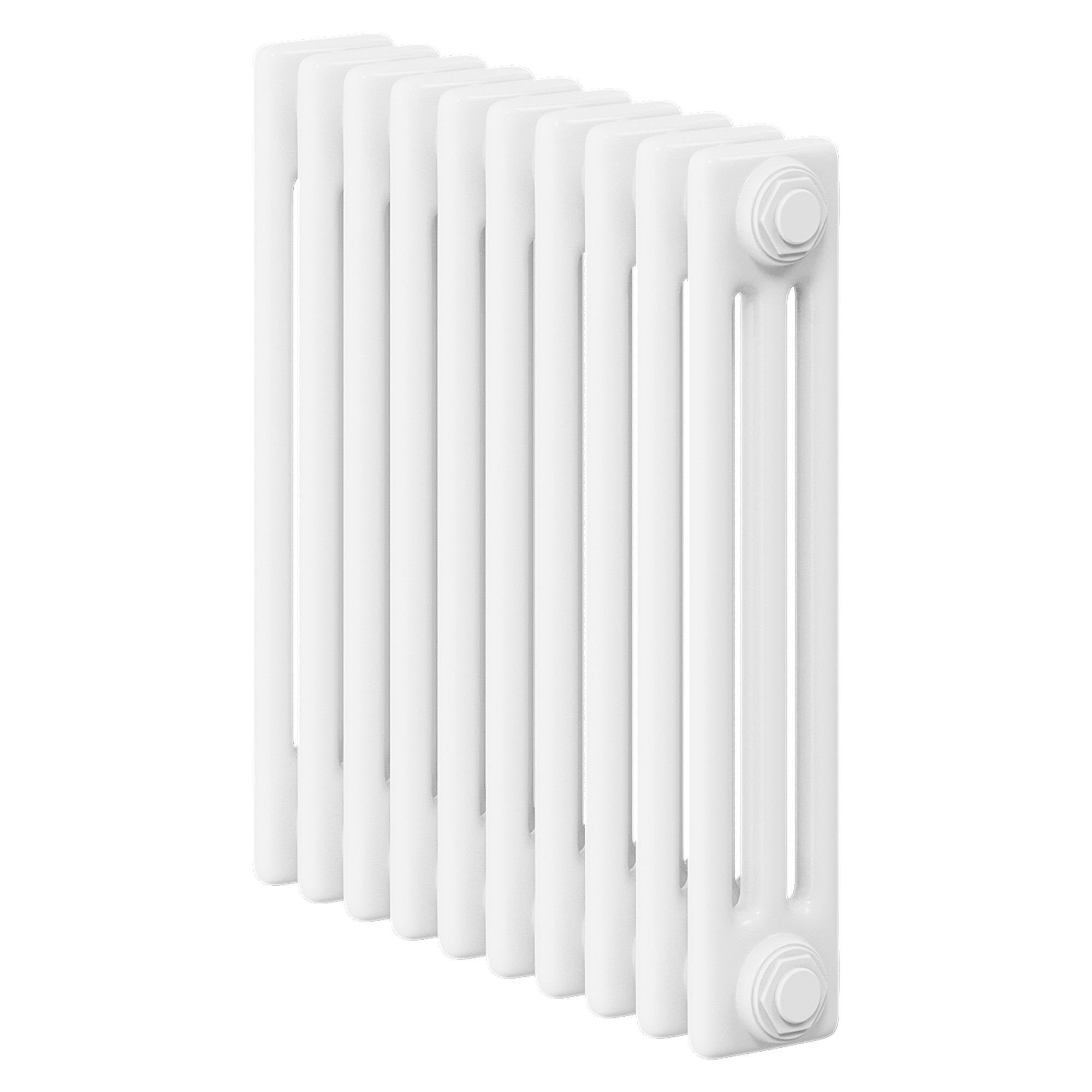 Дизайн-радиатор Royal Thermo Insignia R C3050 10 секций боковое подключение RAL9016 InR-C3050.10.9016