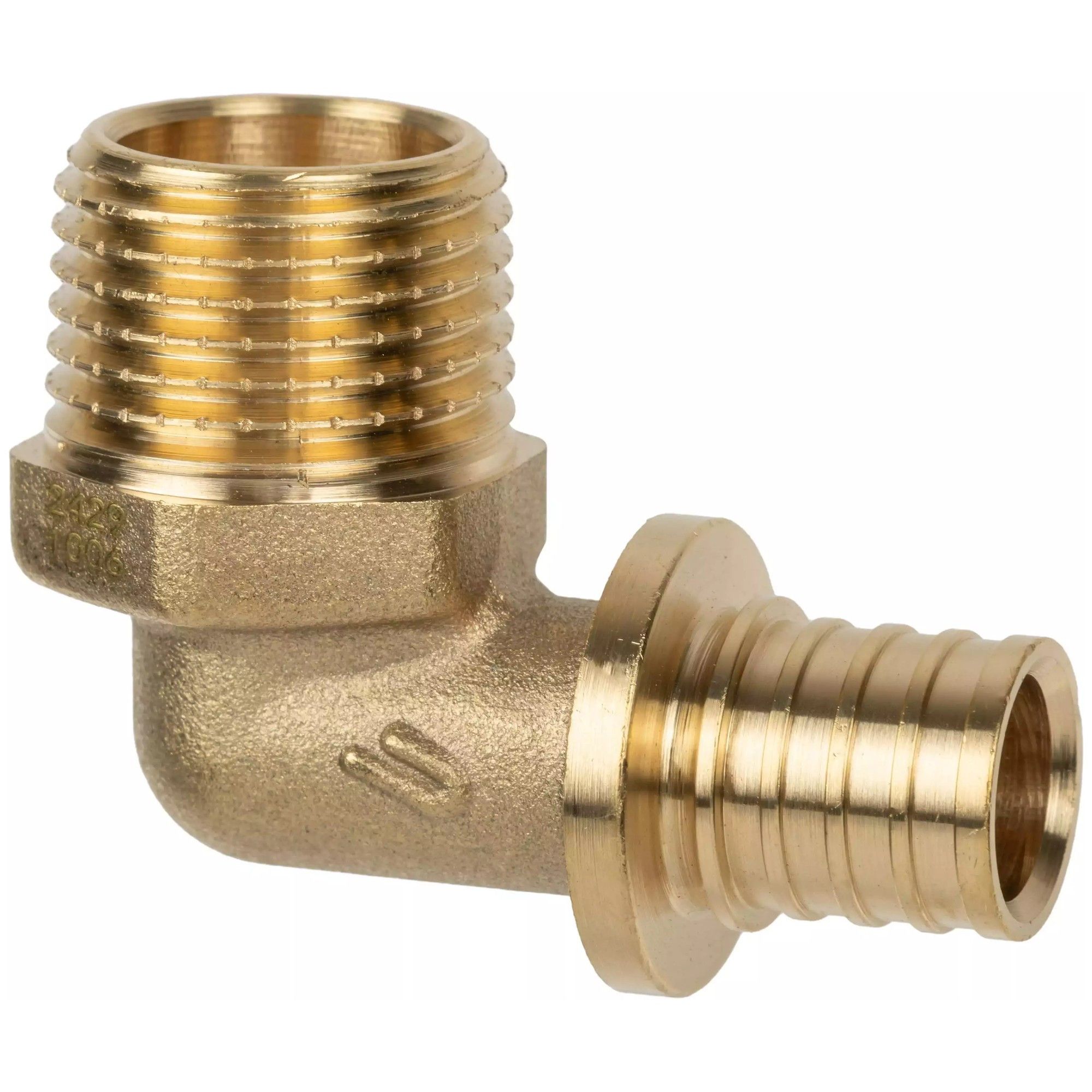 Угольник аксиальный Usystems 25-R3/4 НР 1237616