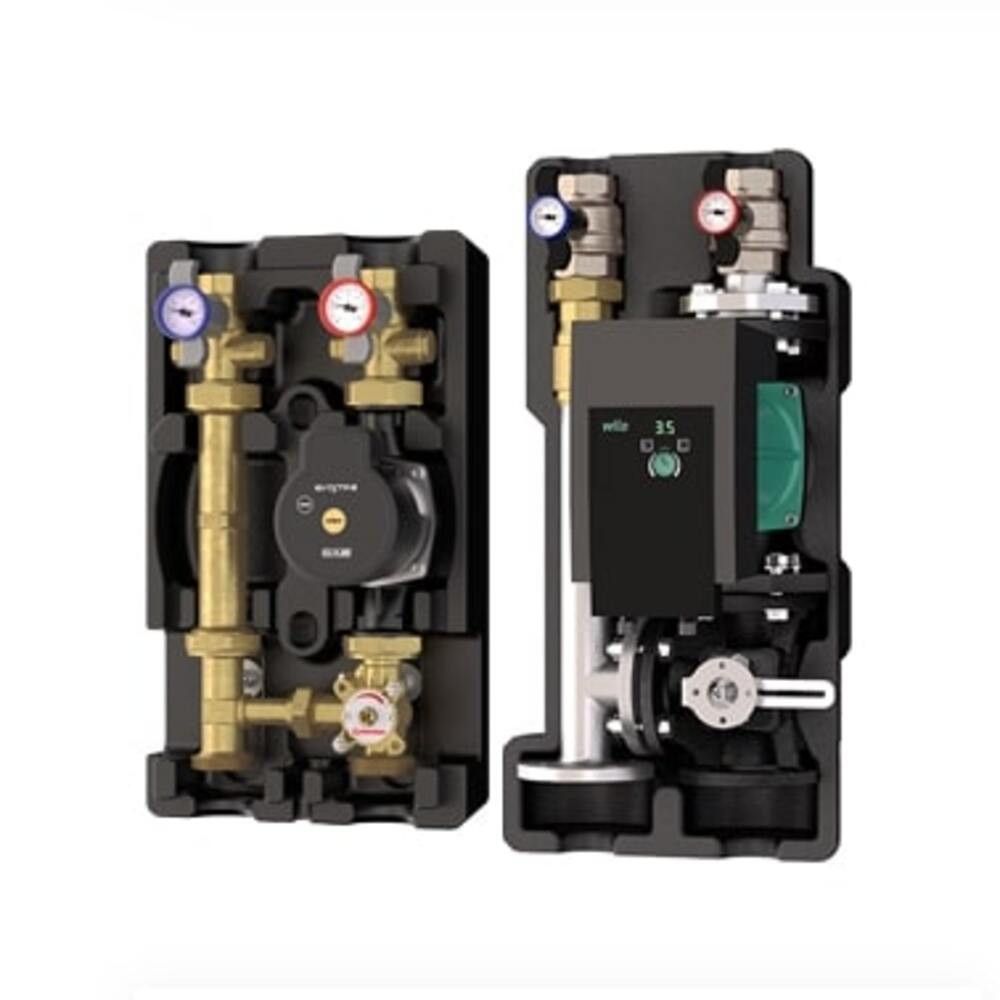 Группа быстрого монтажа Giacomini R586R DN32 1 1/4 без смесительного клапана R586RY141