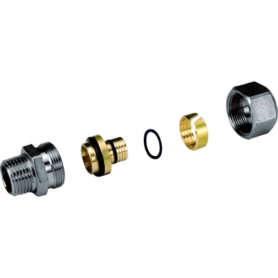 Фитинг прямой Giacomini НР 1 x 26x3 мм R187MX115