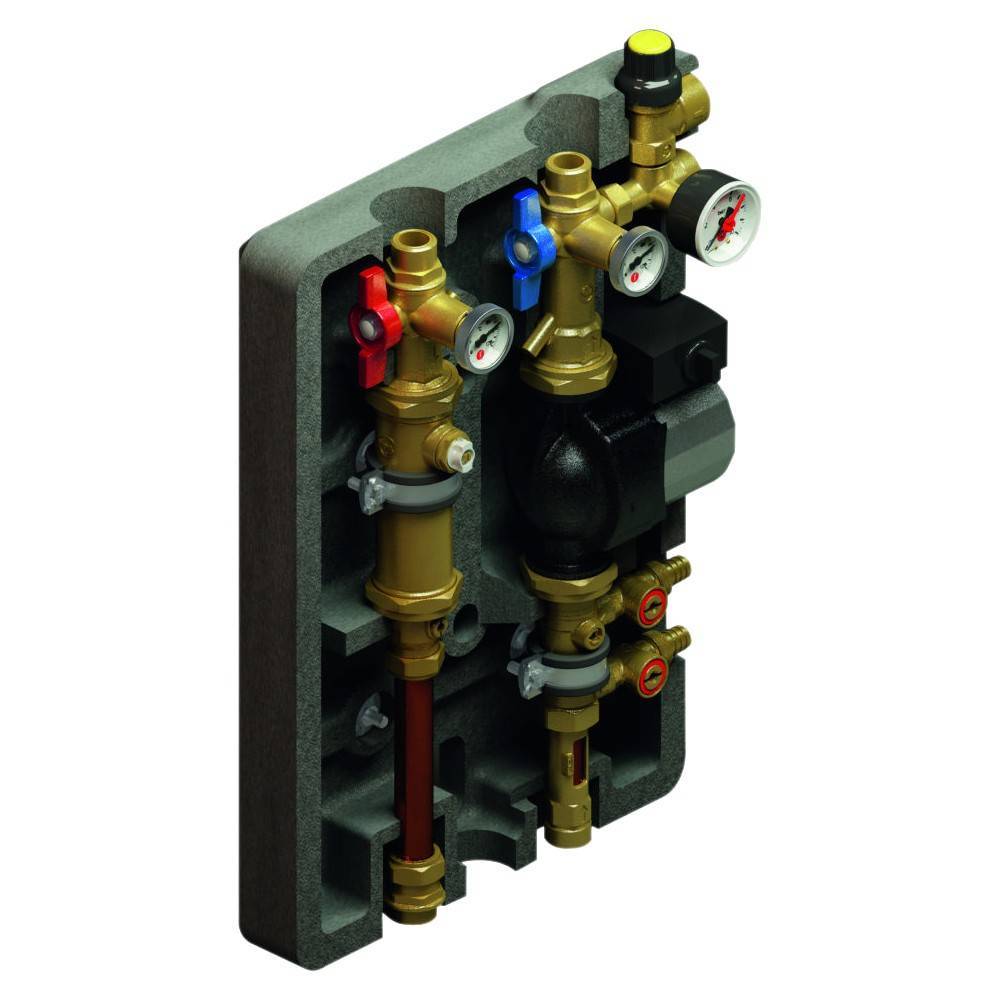 Насосная группа Giacomini 3/4 двухходовая R586SY001