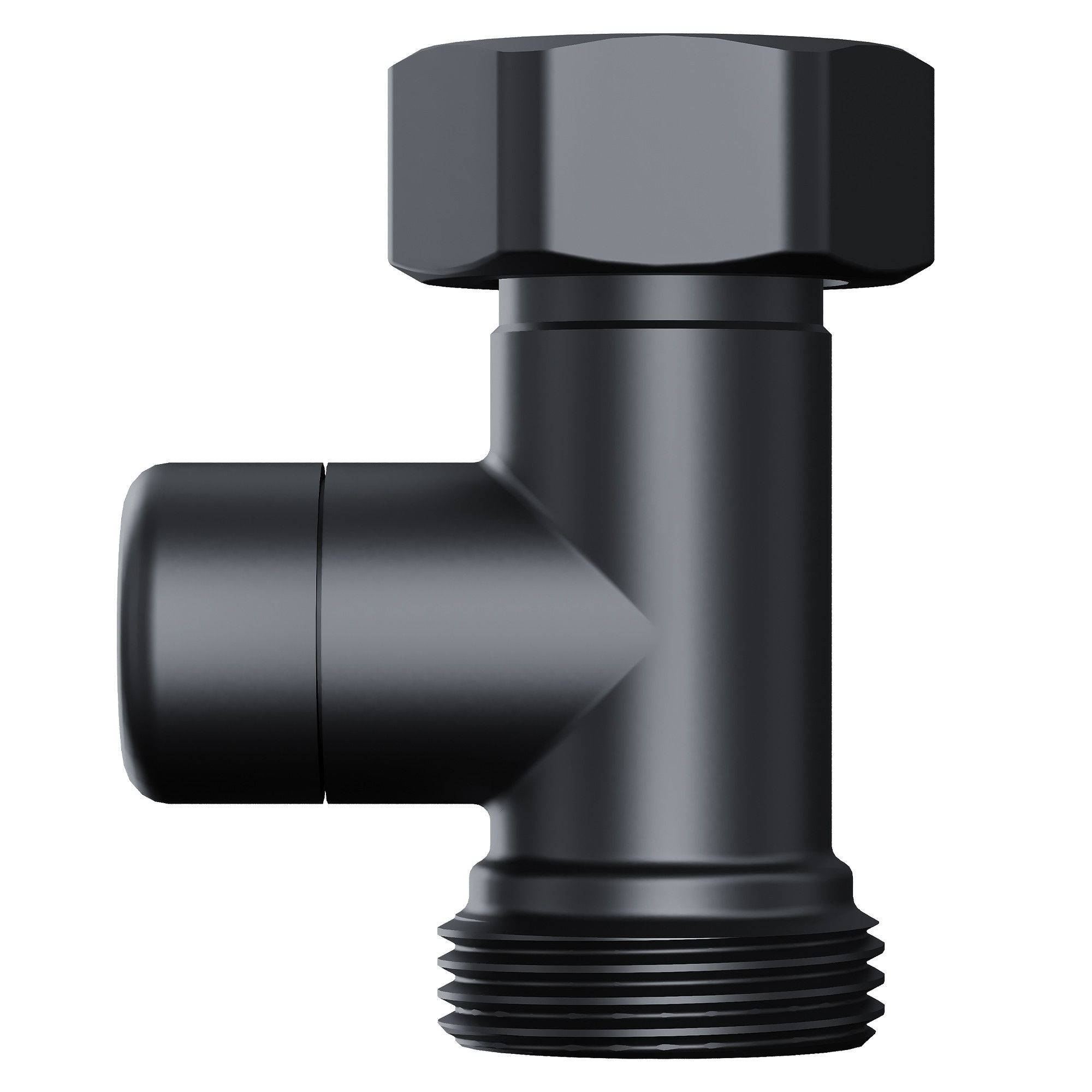 Набор нижнего подключения Royal Thermo Design прямой раздельный 3/4х3/4ЕК (черный)
