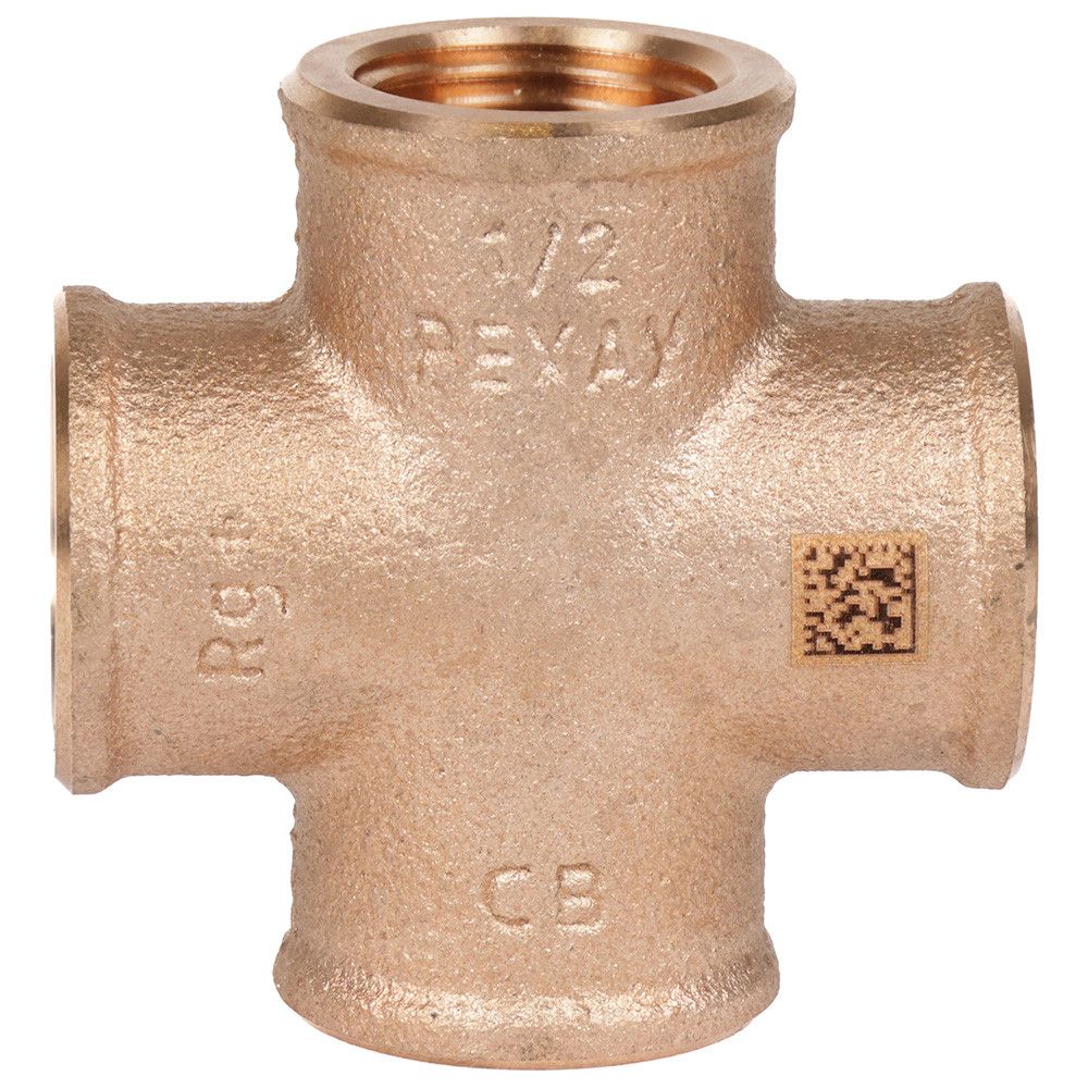 Крестовина бронзовая REHAU AURLINE Rp1/2 18773041001