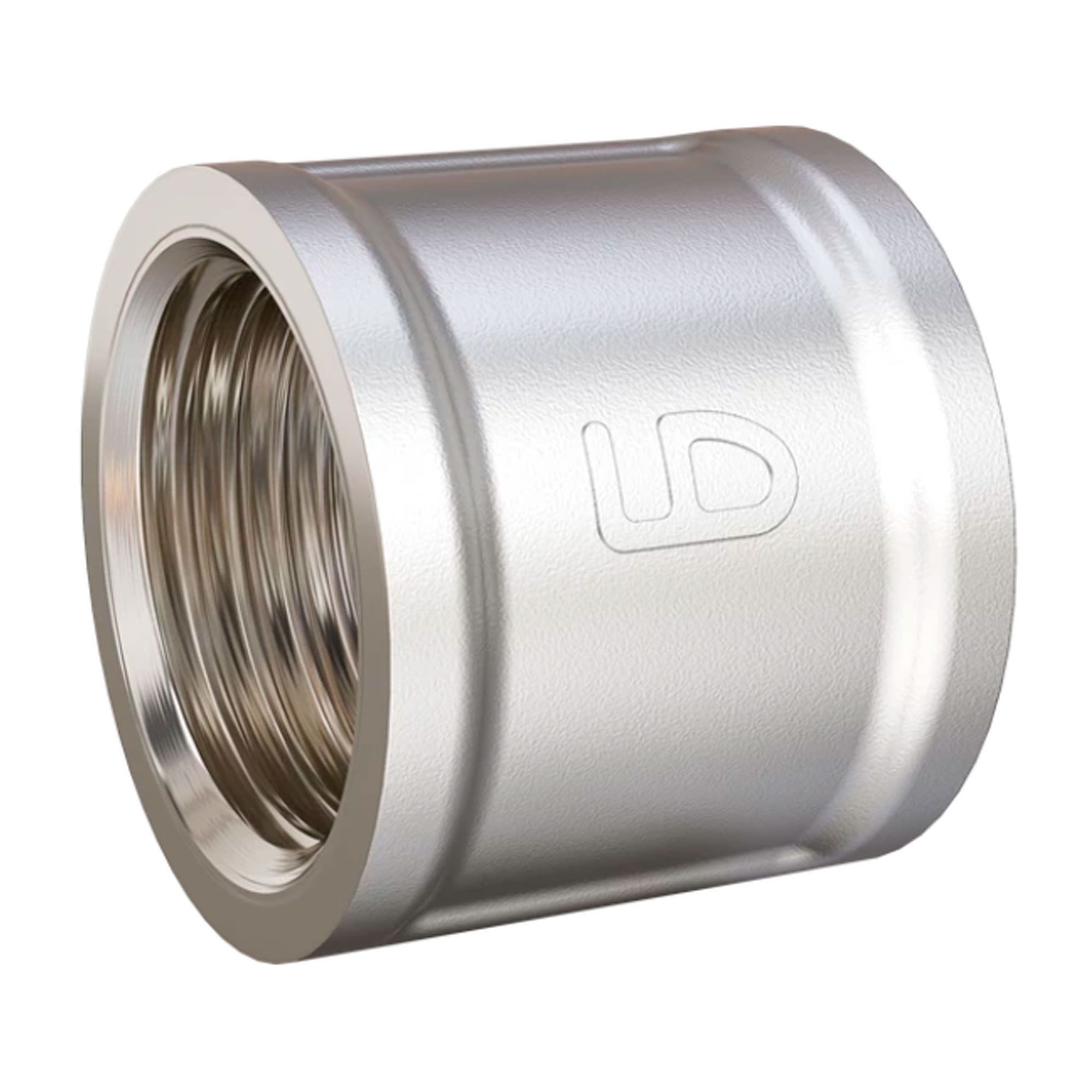 Муфта латунная LD Pride 32 (1 1/4) ВР никелированная LD.67.532.32