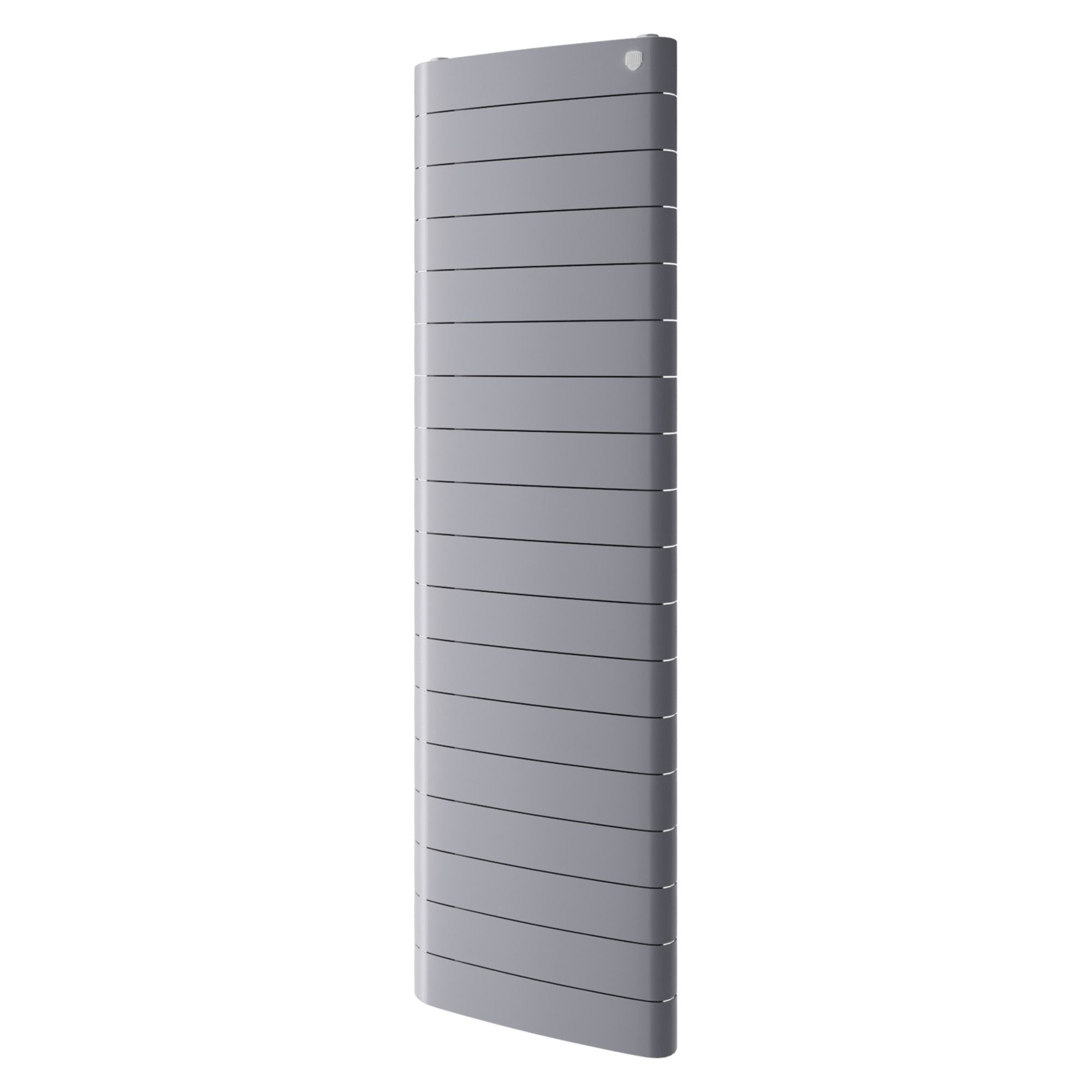 Радиатор биметаллический Royal Thermo Eclipse Tower 300 18 секций серебристый RTETS30018