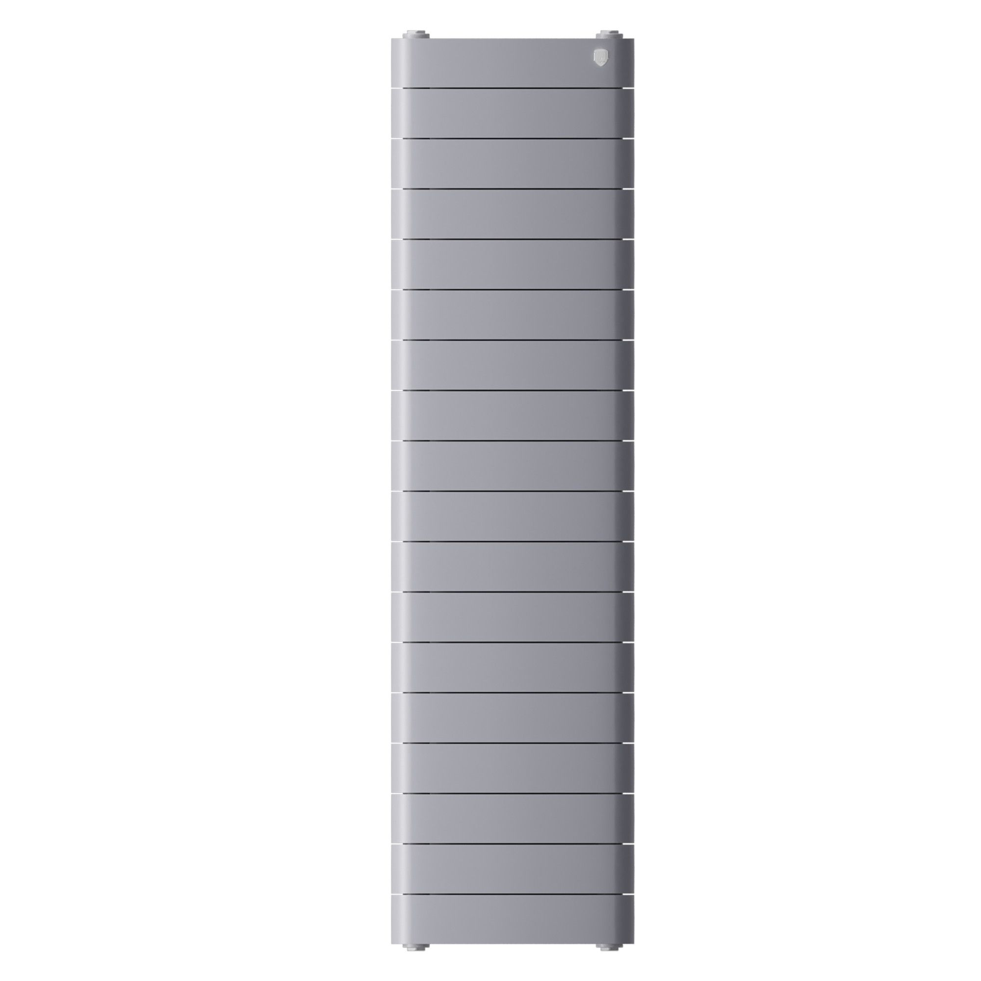 Радиатор биметаллический Royal Thermo Eclipse Tower 300 18 секций серебристый RTETS30018