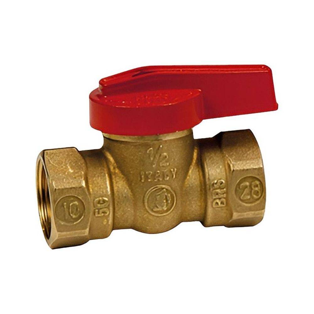 Кран шаровой Giacomini 1/2 ВР-ВР рычаг R602Y003