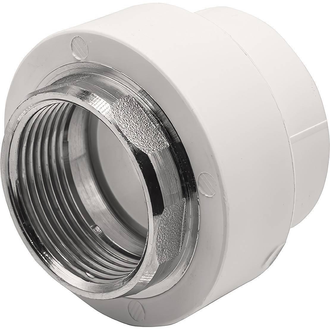Муфта комбинированная Thermolight PP-R 40x1 1/4 ВР под ключ белая 1620503