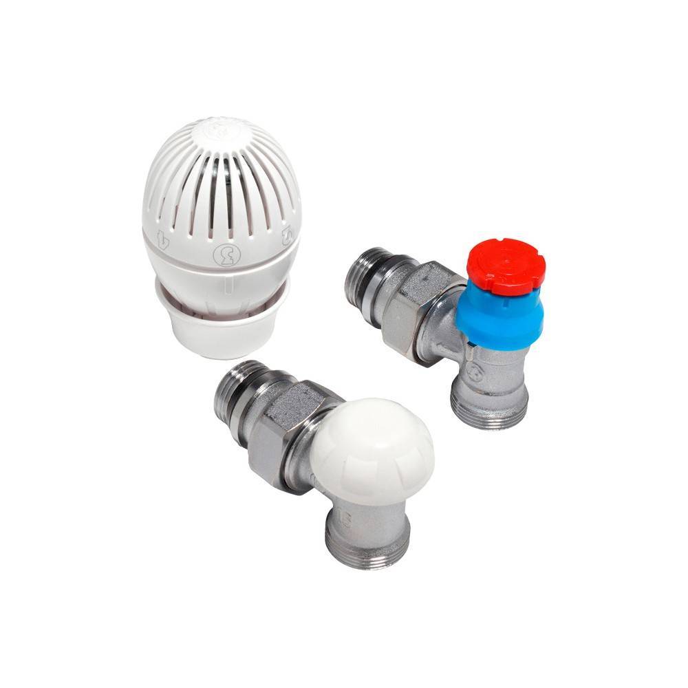 Комплект термостатический Giacomini R470AX003 угловой 1/2 x 16 мм R470AX003