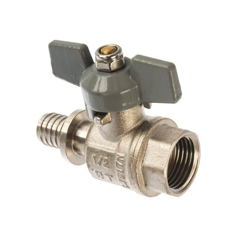 Кран шаровый Royal Thermo аксиальный ВР 16x1/2 НС-1079884