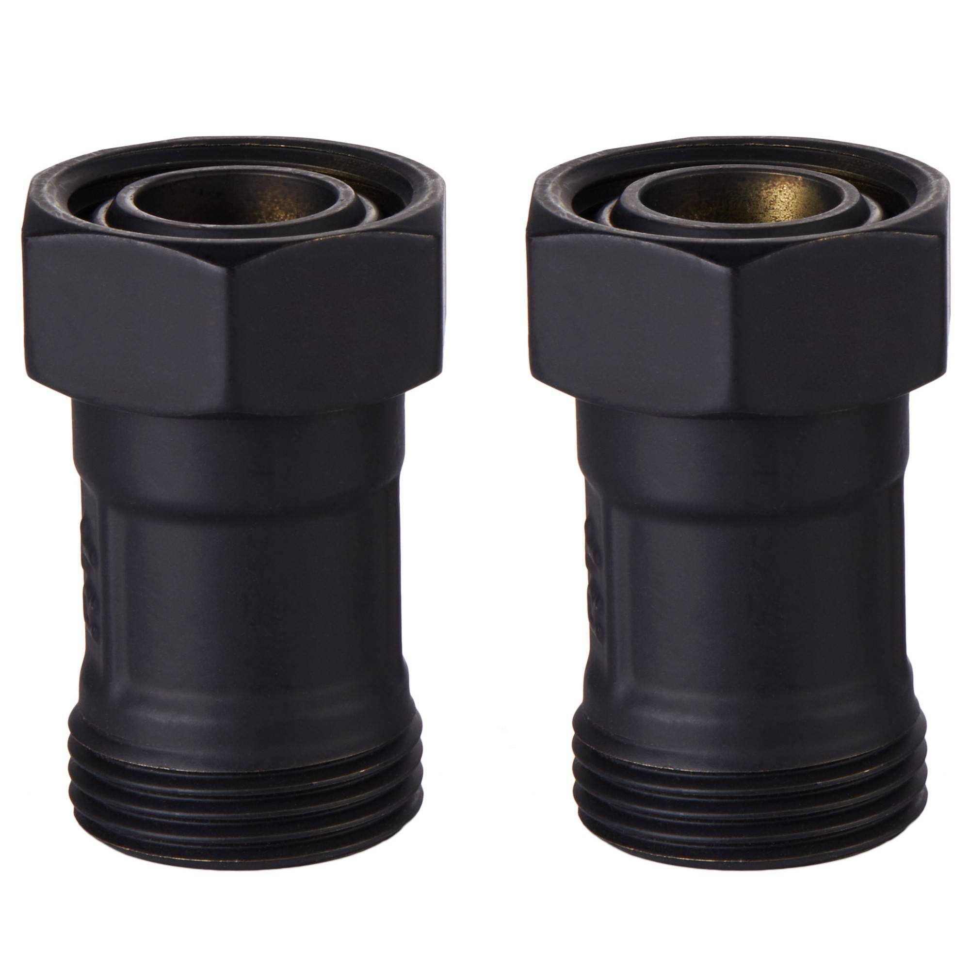 Набор для нижнего подключения радиатора Royal Thermo прямой раздельный 3/4x3/4 EK черный RTE 07.0003