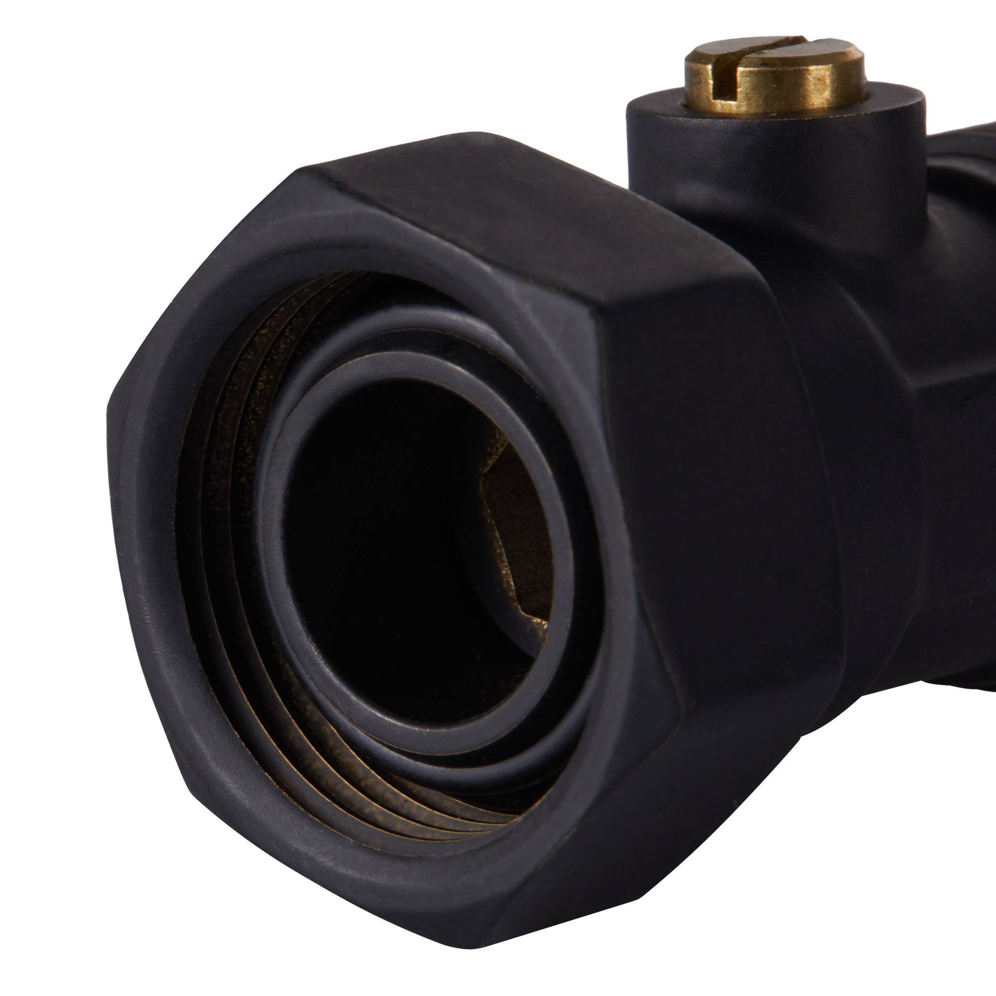 Набор для нижнего подключения радиатора Royal Thermo прямой раздельный 3/4x3/4 EK черный RTE 07.0003