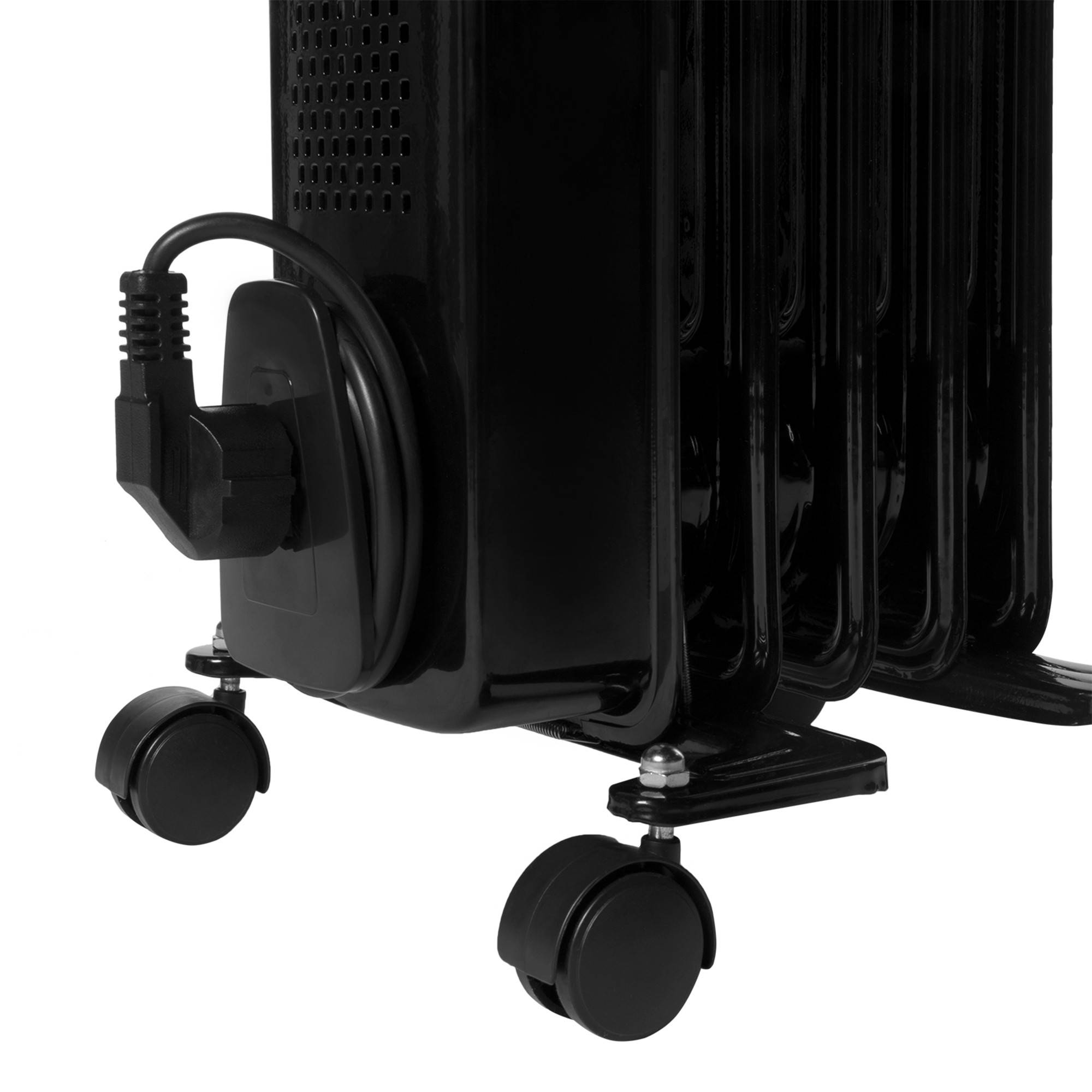 Масляный радиатор Ballu Noir BOH/NR-05 1000 Вт 5 секций BOH/NR-05