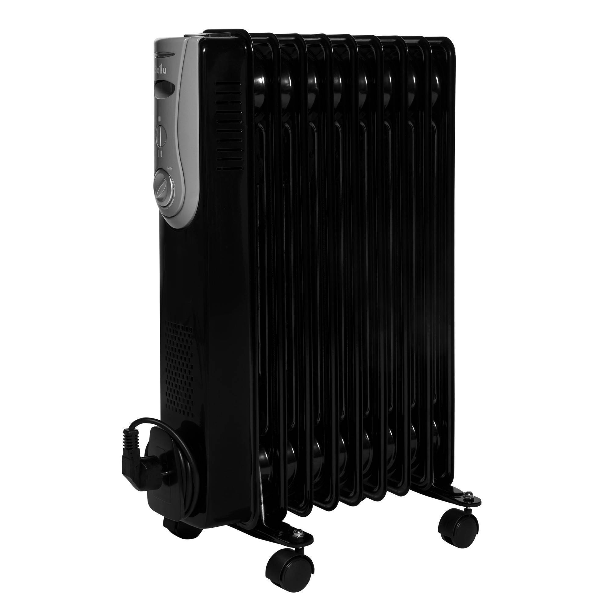 Масляный радиатор Ballu Noir BOH/NR-09 2000 Вт 9 секций BOH/NR-09