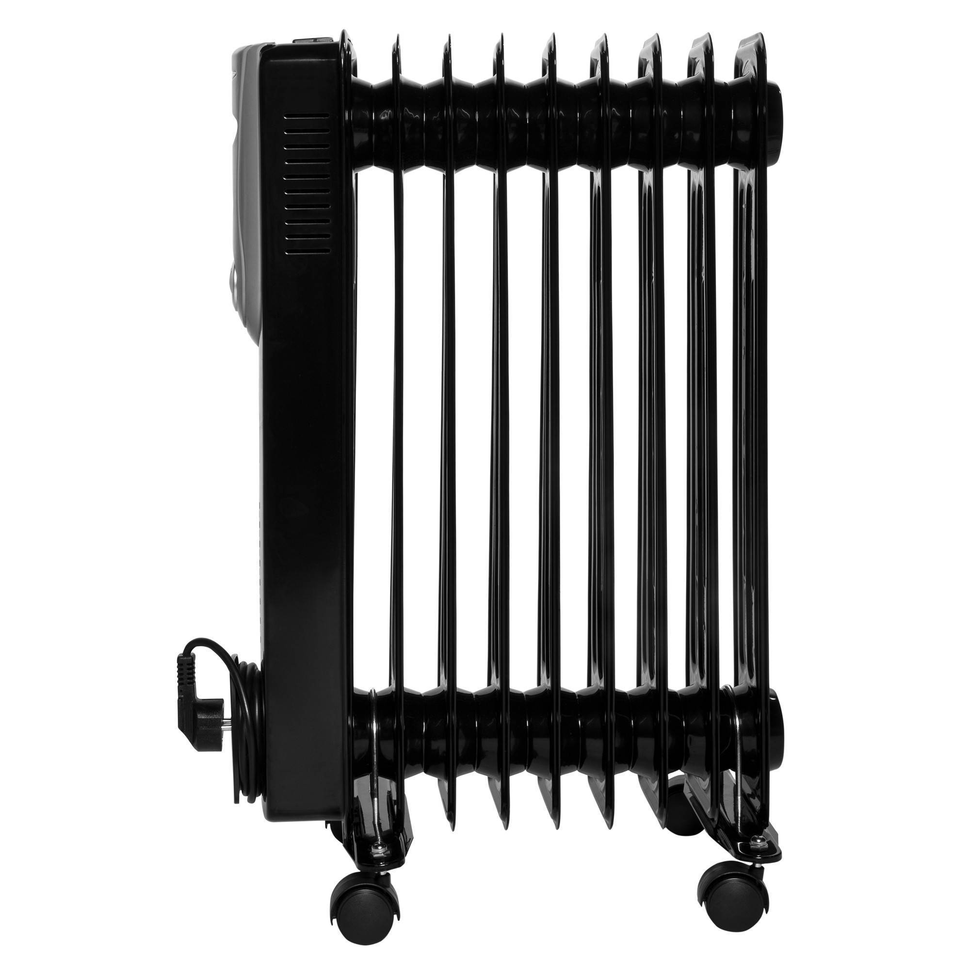 Масляный радиатор Ballu Noir BOH/NR-09 2000 Вт 9 секций BOH/NR-09