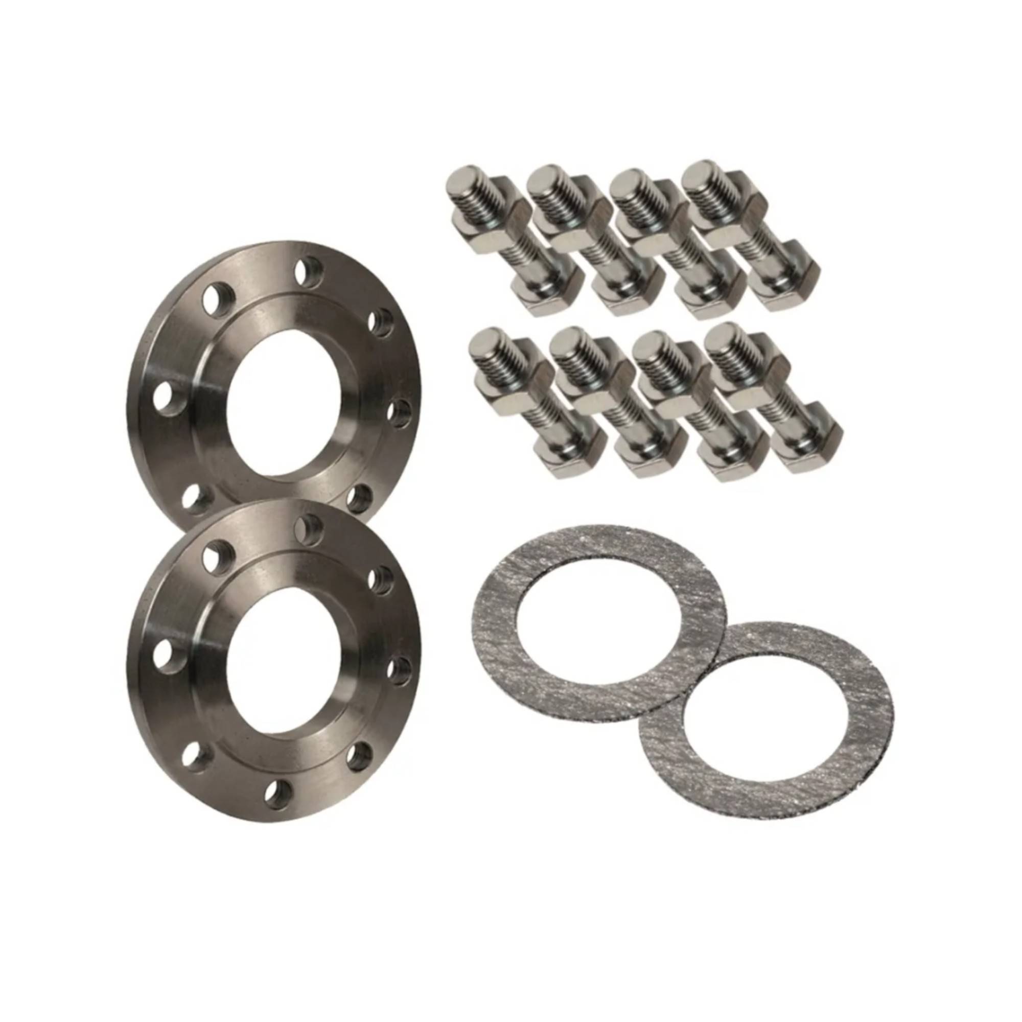 Комплект ответных фланцев LD Ду 40 Ру 40 сталь 20 с прокладками и крепежом 1658739