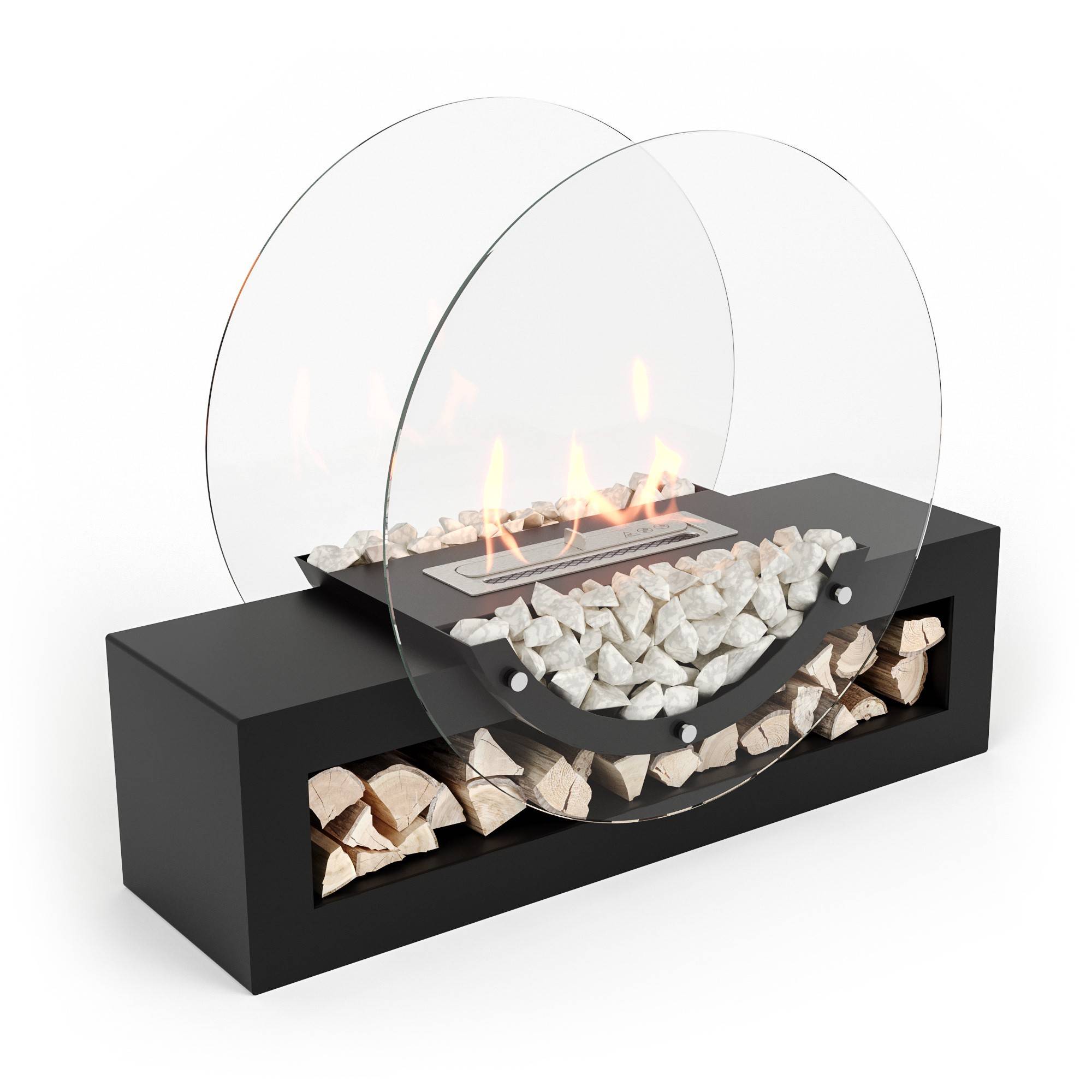 Биокамин напольный Royal Thermo RTBFP-F700SB Siberia