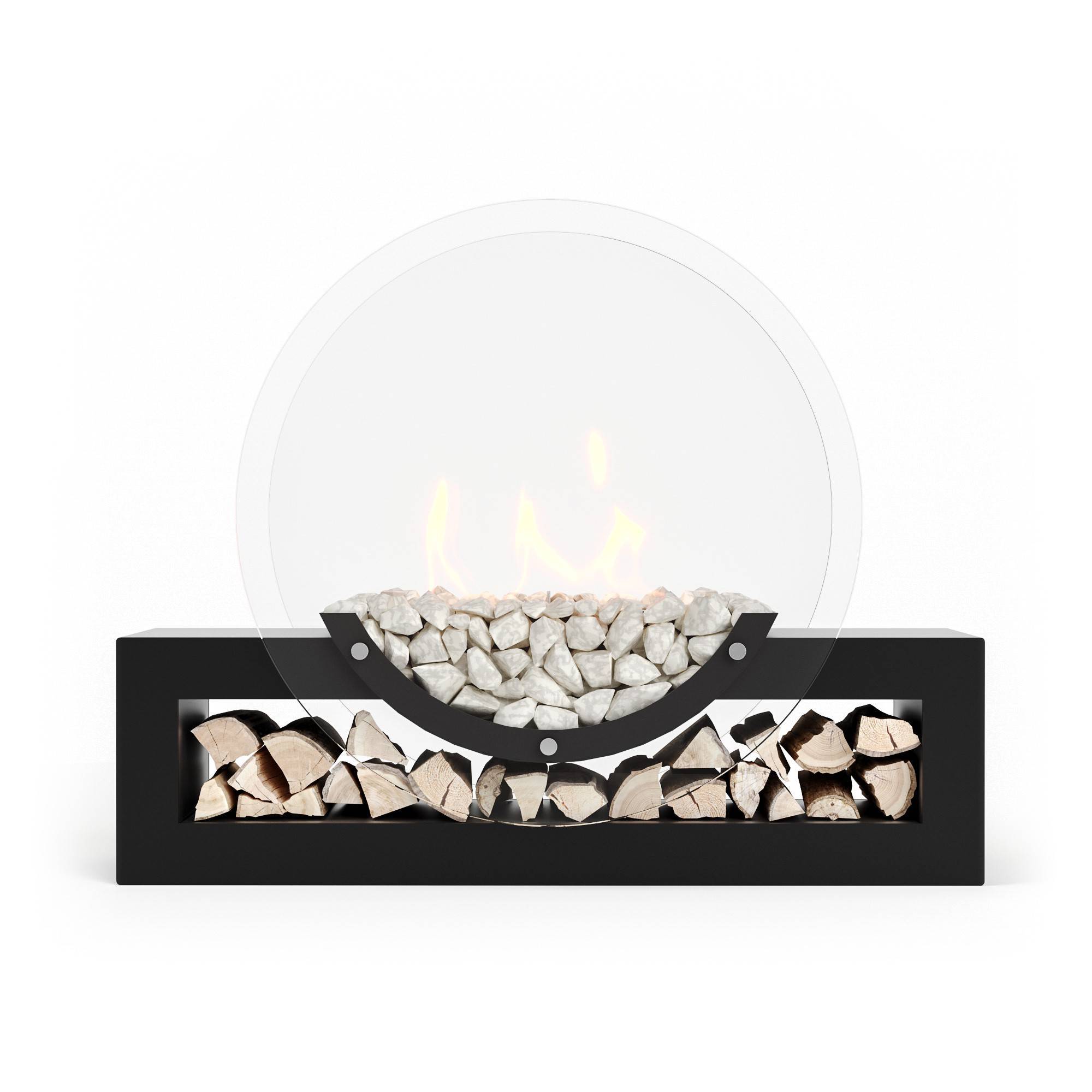 Биокамин напольный Royal Thermo RTBFP-F700SB Siberia