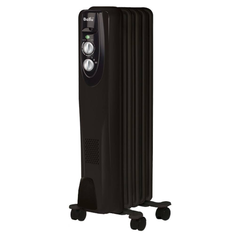 Масляный радиатор Ballu Classic Black BOH/CL-05BRN 1000 Вт 5 секций BOH/CL-05BRN