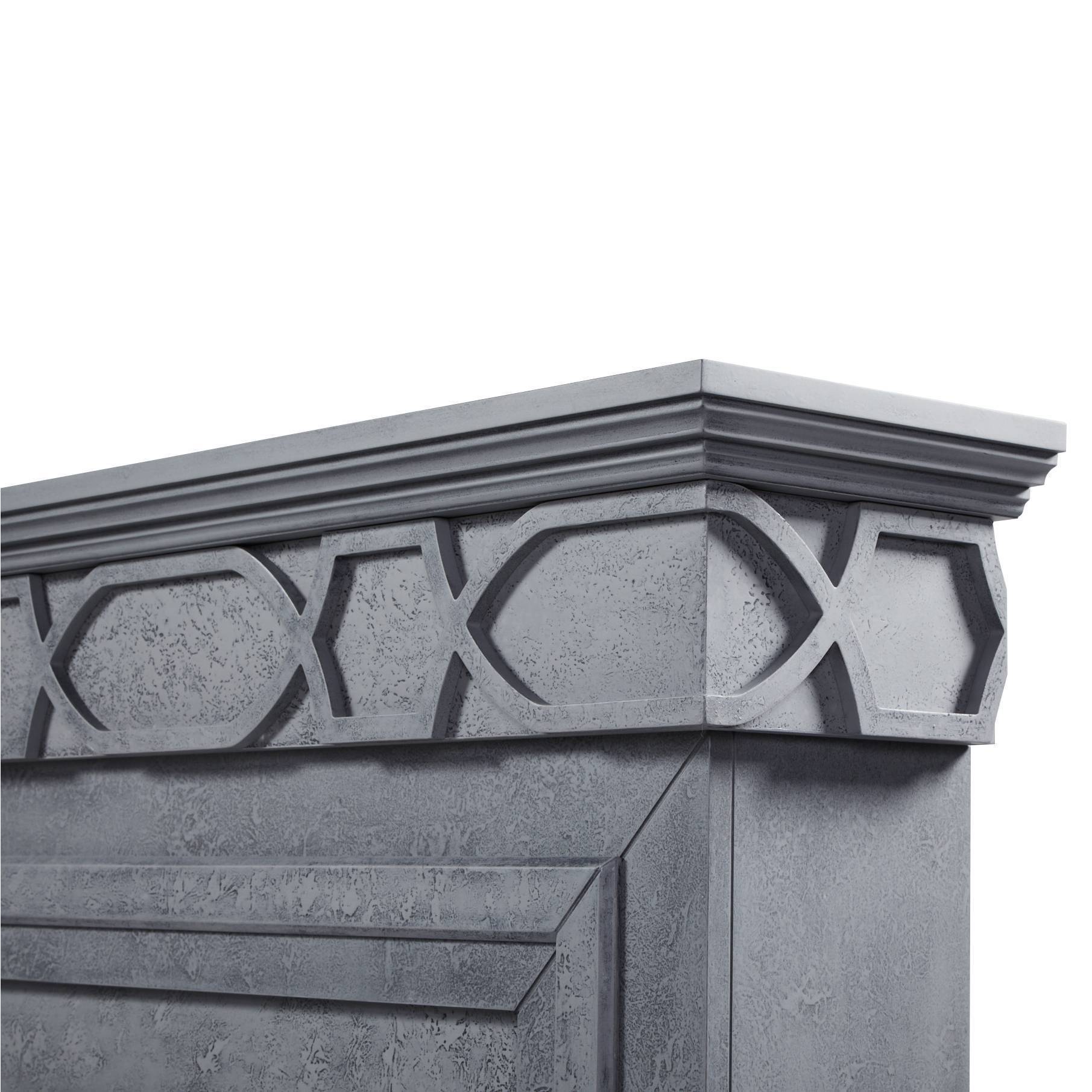 Портал для электрокамина Firelight Antico Classic серый 1506408