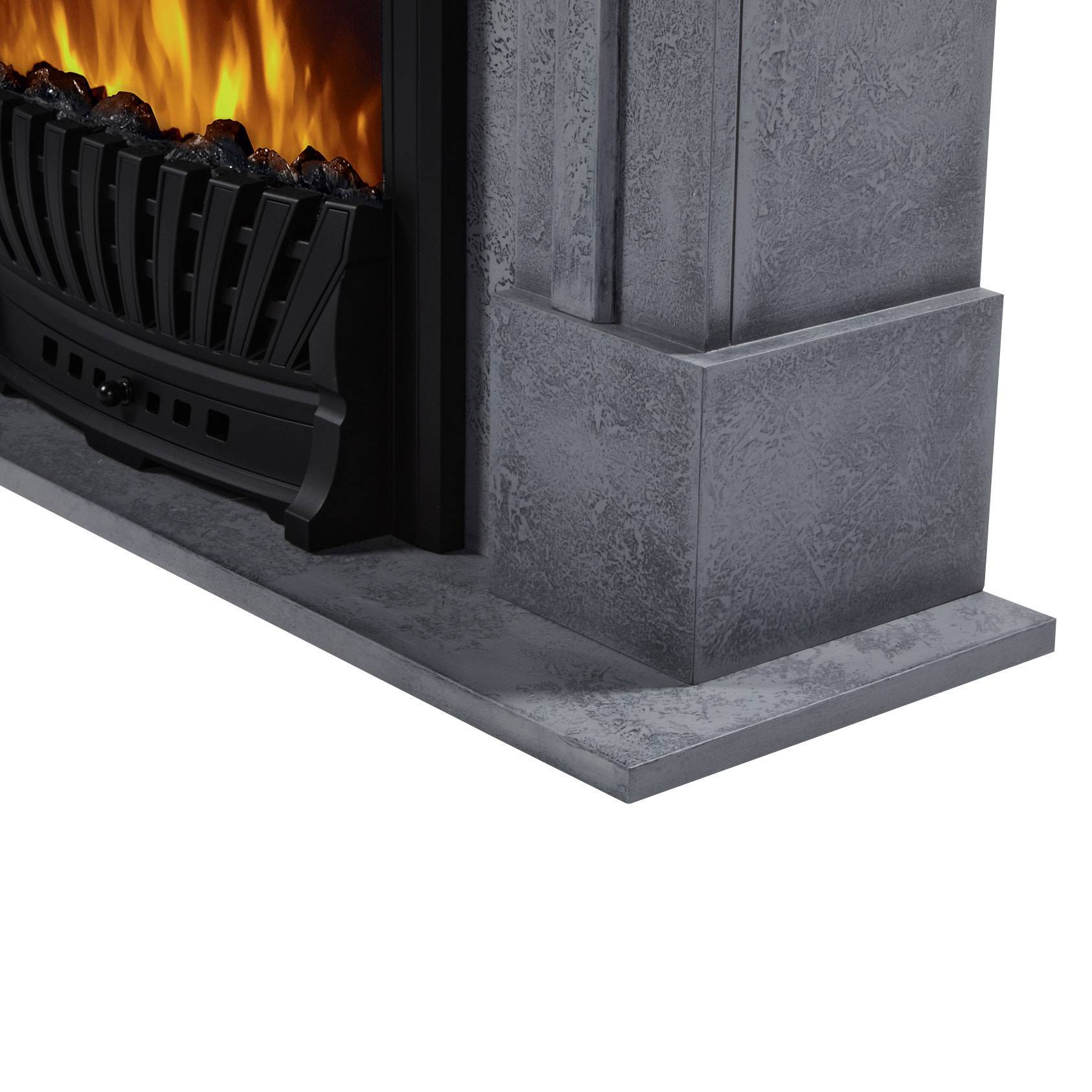 Портал для электрокамина Firelight Antico Classic серый 1506408