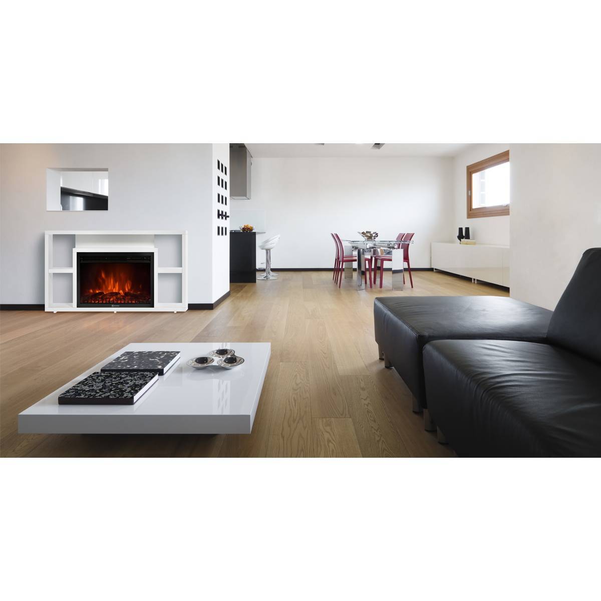 Каминокомплект Firelight Multimedia 30 с очагом Electrolux EFP/P-3020LS черный НС-1408924