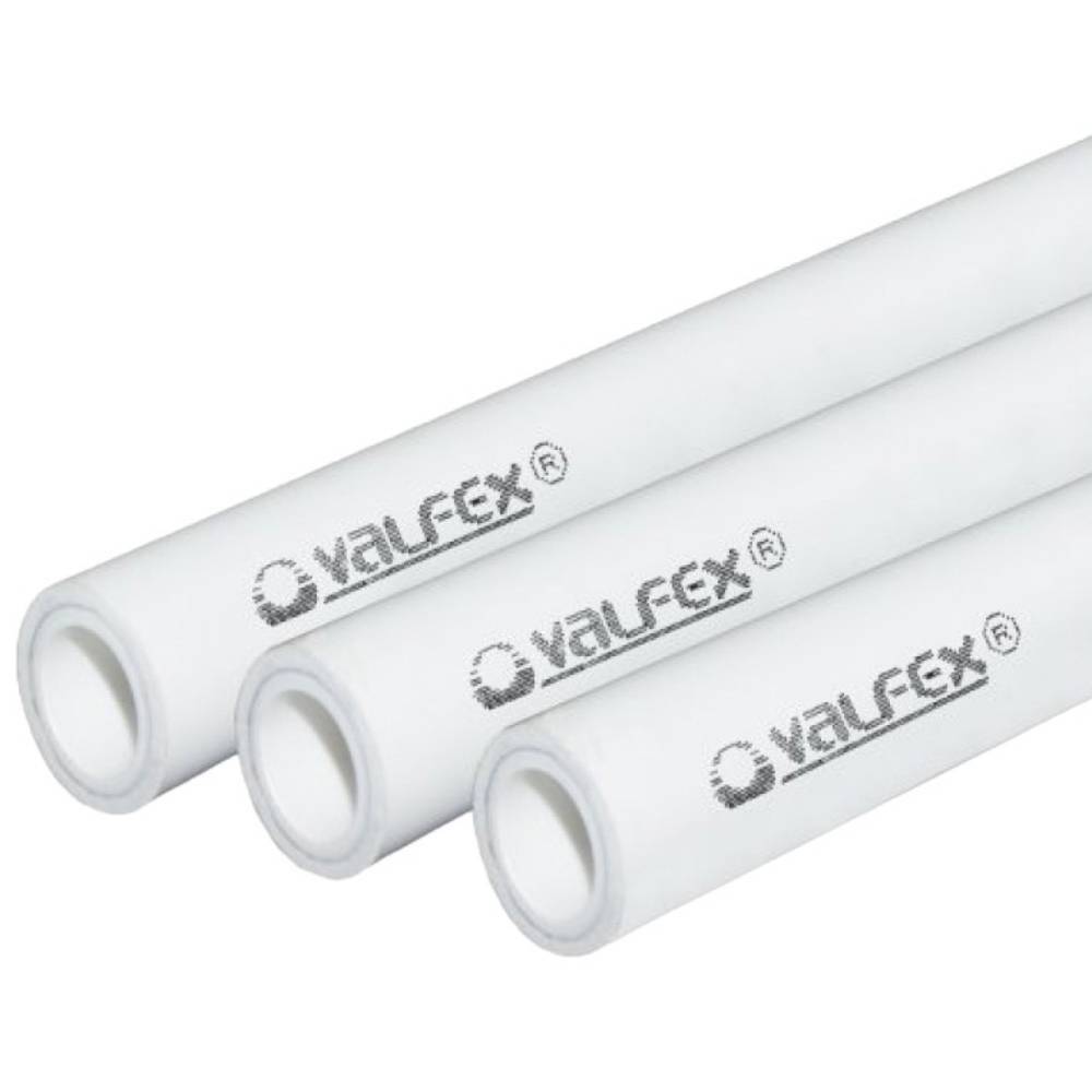 Труба полипропиленовая VALFEX PP-R армированная алюминием ALUMINIUM SDR 6 PN25 50 х 8,3 мм штанга 4 м 1520142