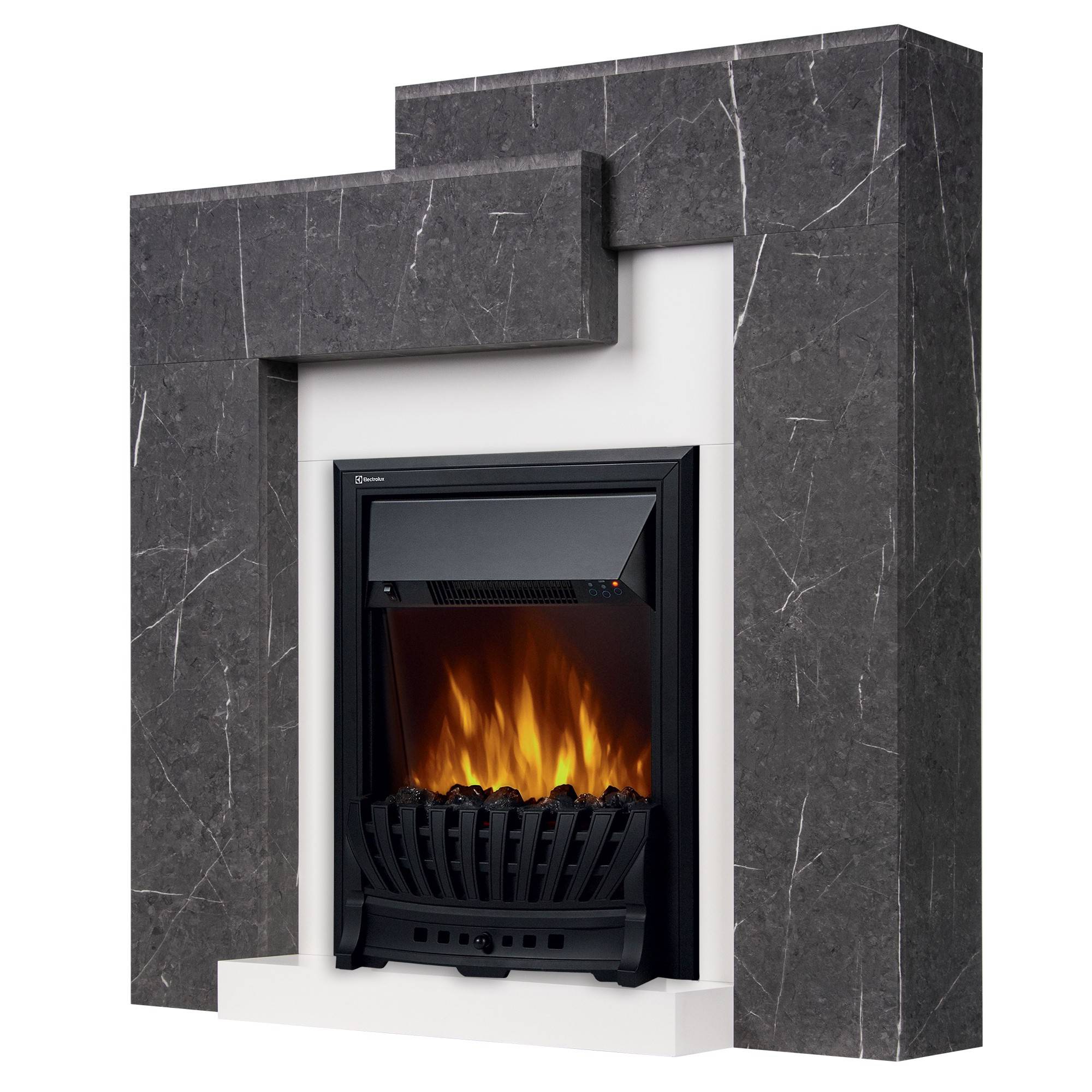 Портал для электрокамина Firelight Tetris Classic черный мрамор НС-1586094