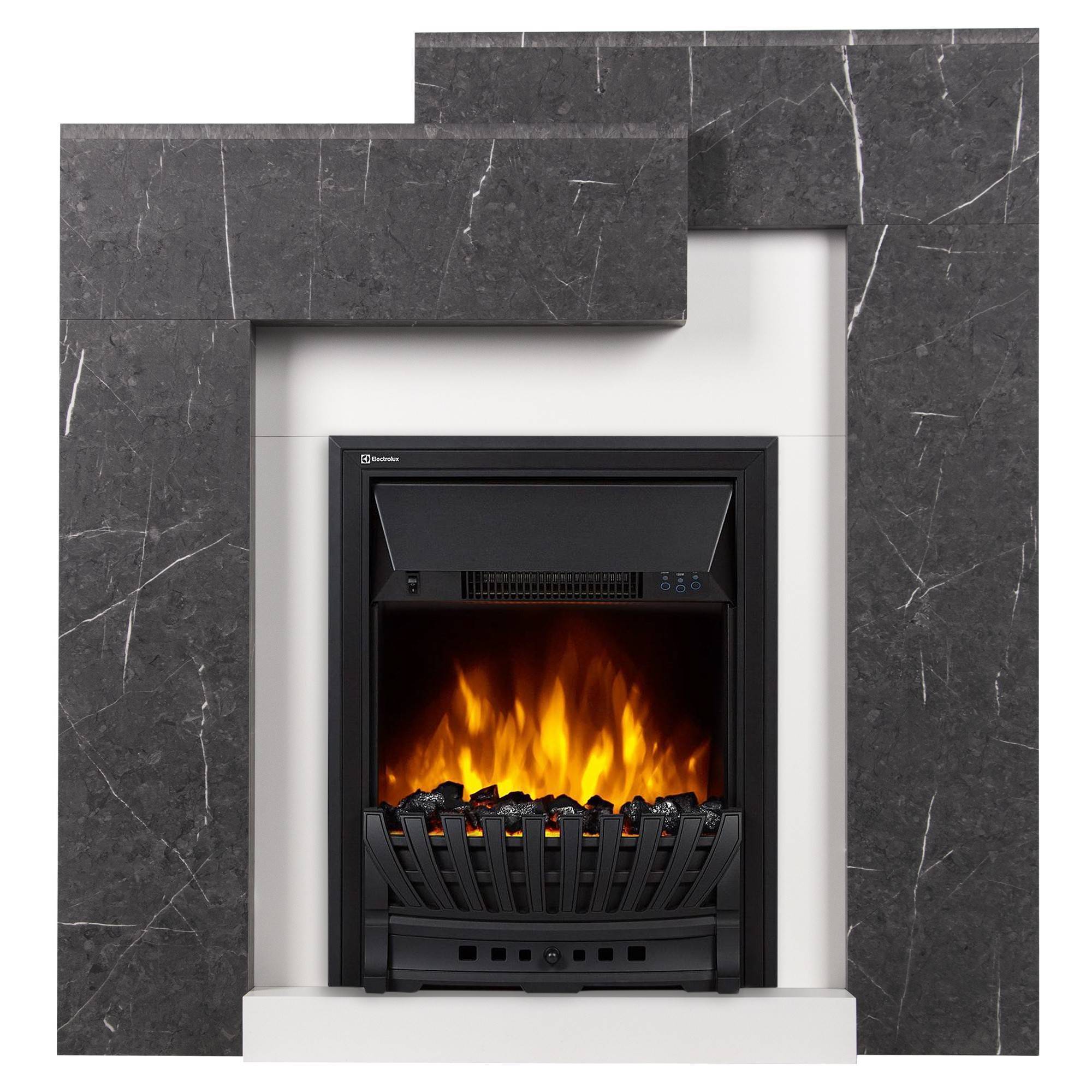 Портал для электрокамина Firelight Tetris Classic черный мрамор НС-1586094