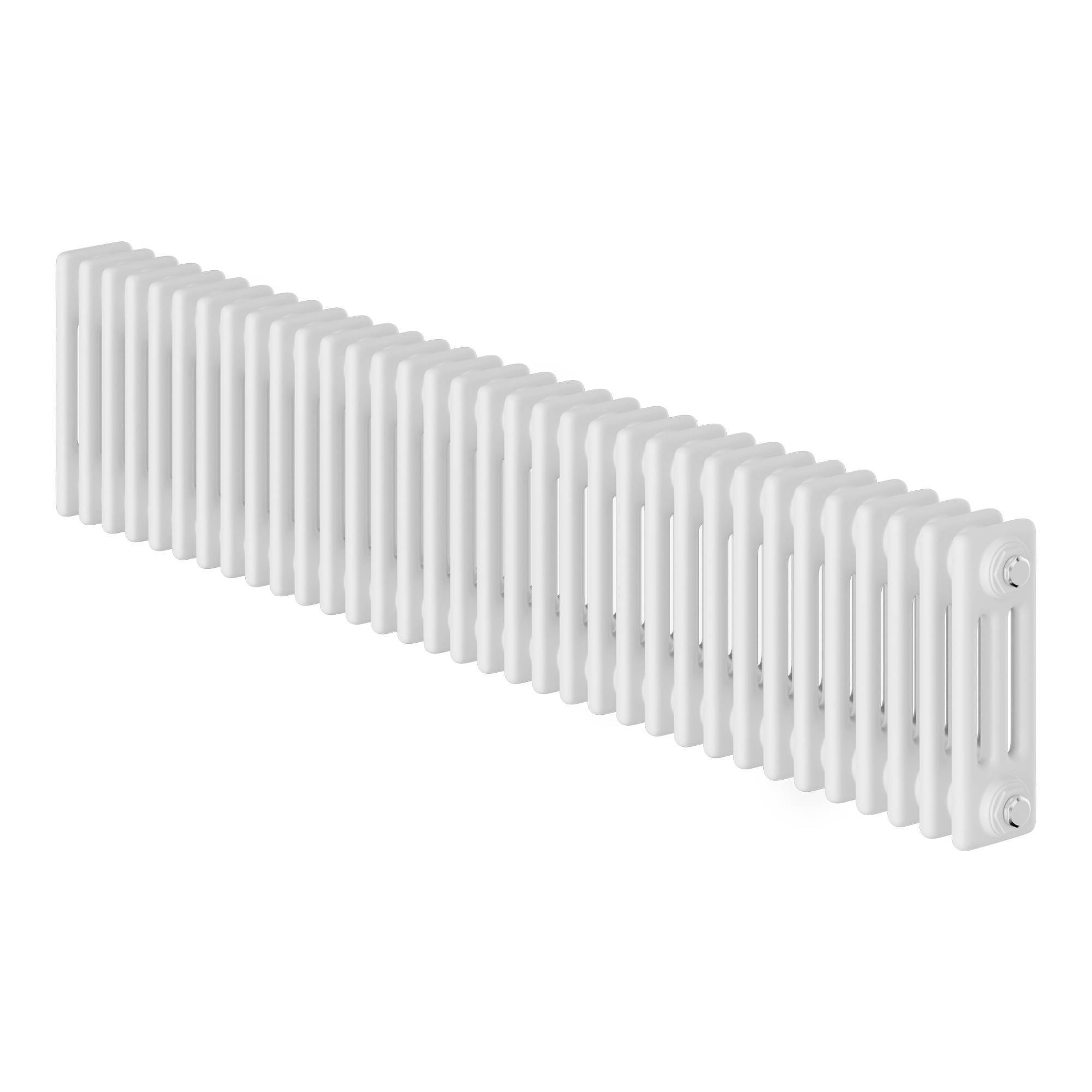 Радиатор трубчатый Royal Thermo Insignia C3030 34 секции боковое подключение RAL 9016 НС-1631229