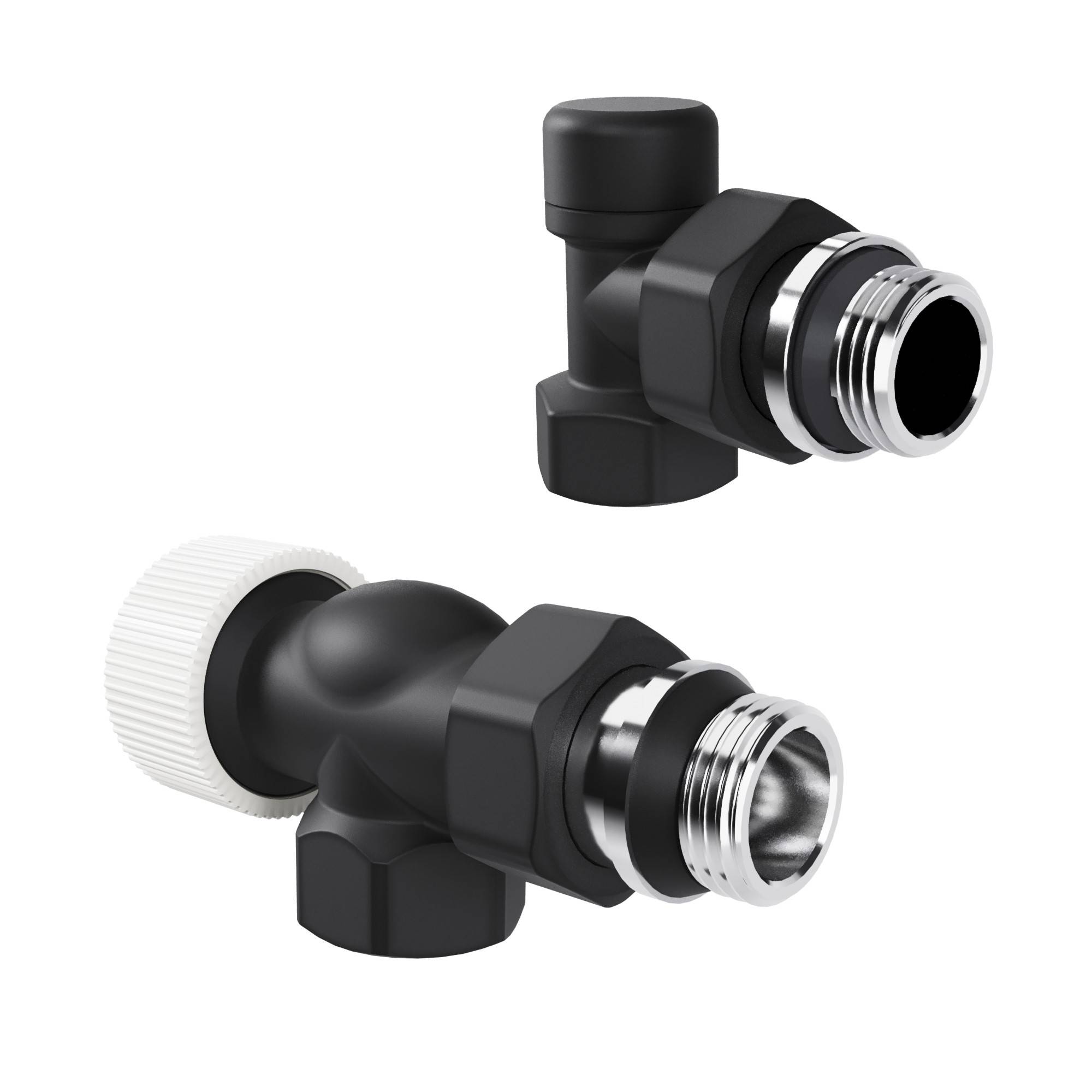 Набор термостатический осевой Royal Thermo Design 1/2 M30x1,5 Черный НС-1640375